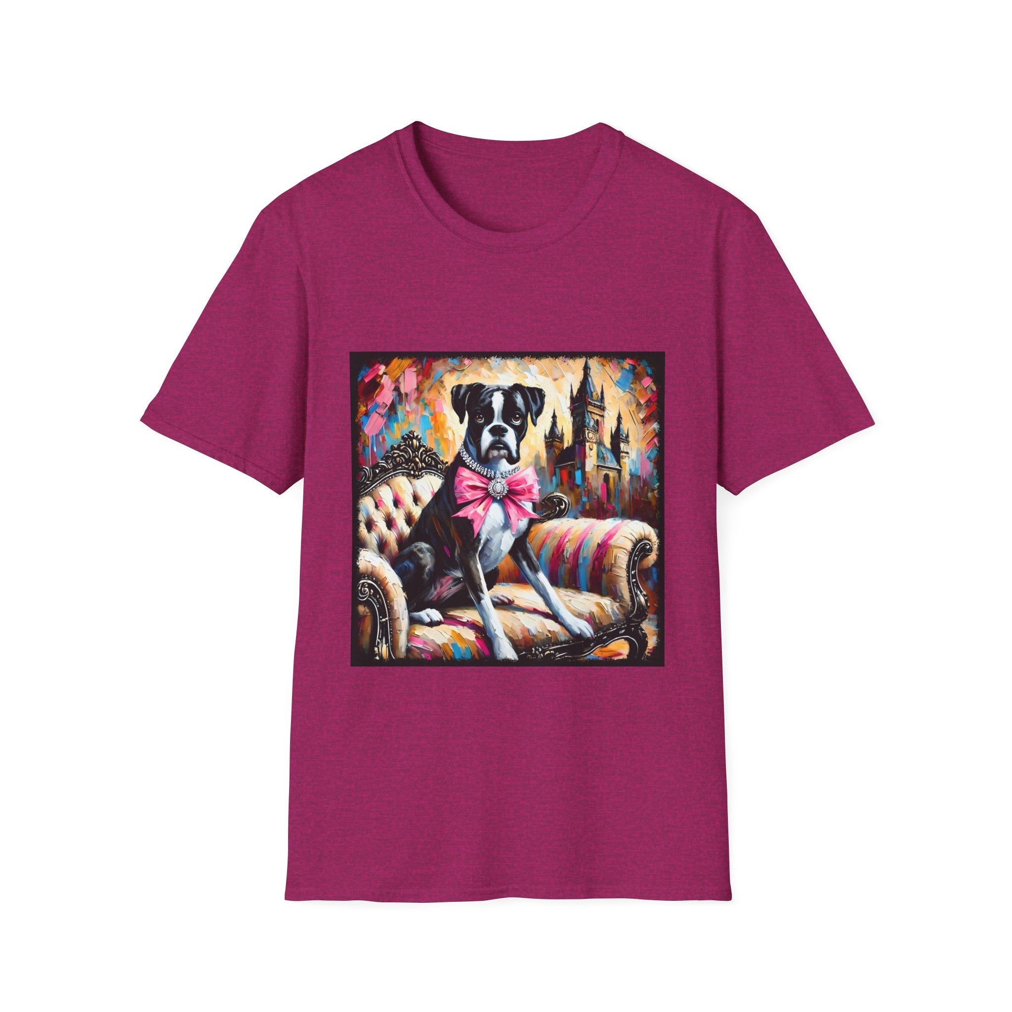 Boxer Pink Princess Classic | Unisex Dog T-Shirt