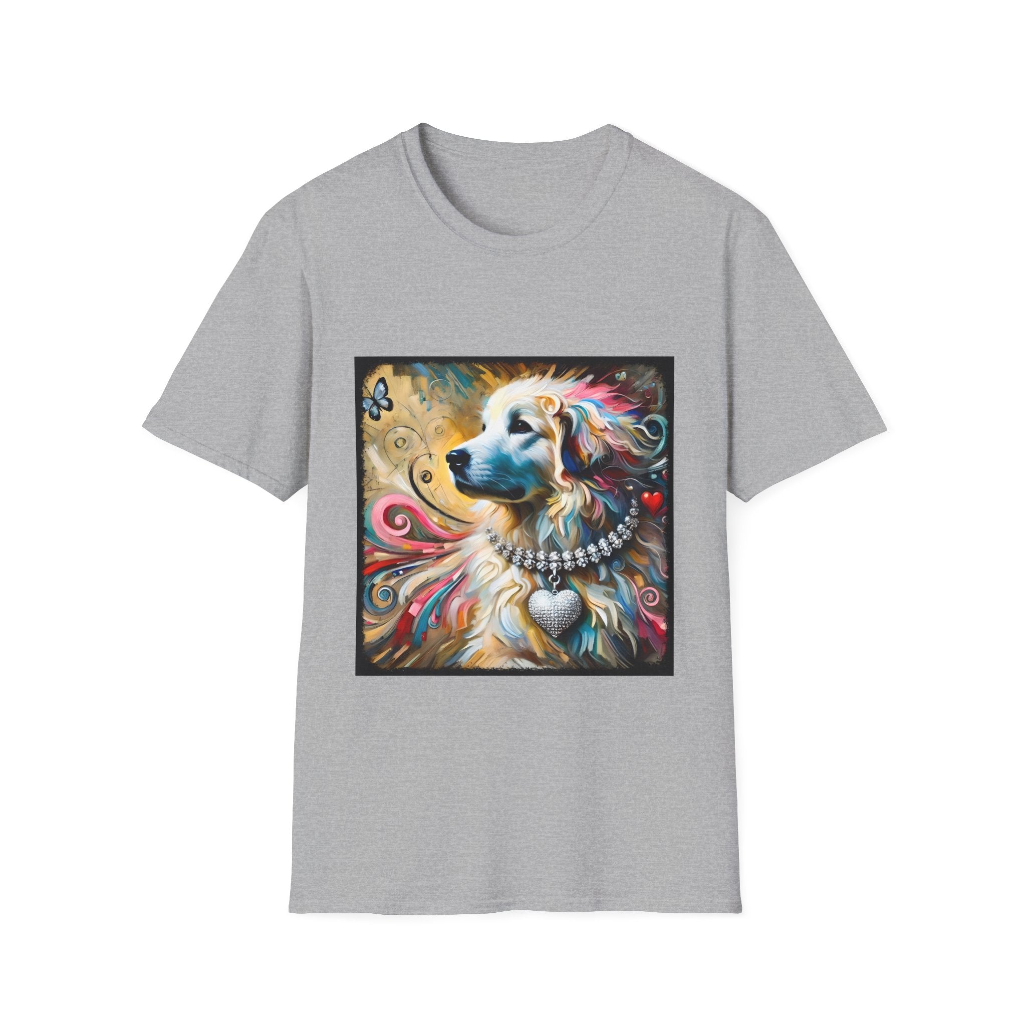 Great Pyrenees Blissful Swirl | Unisex Dog T-Shirt