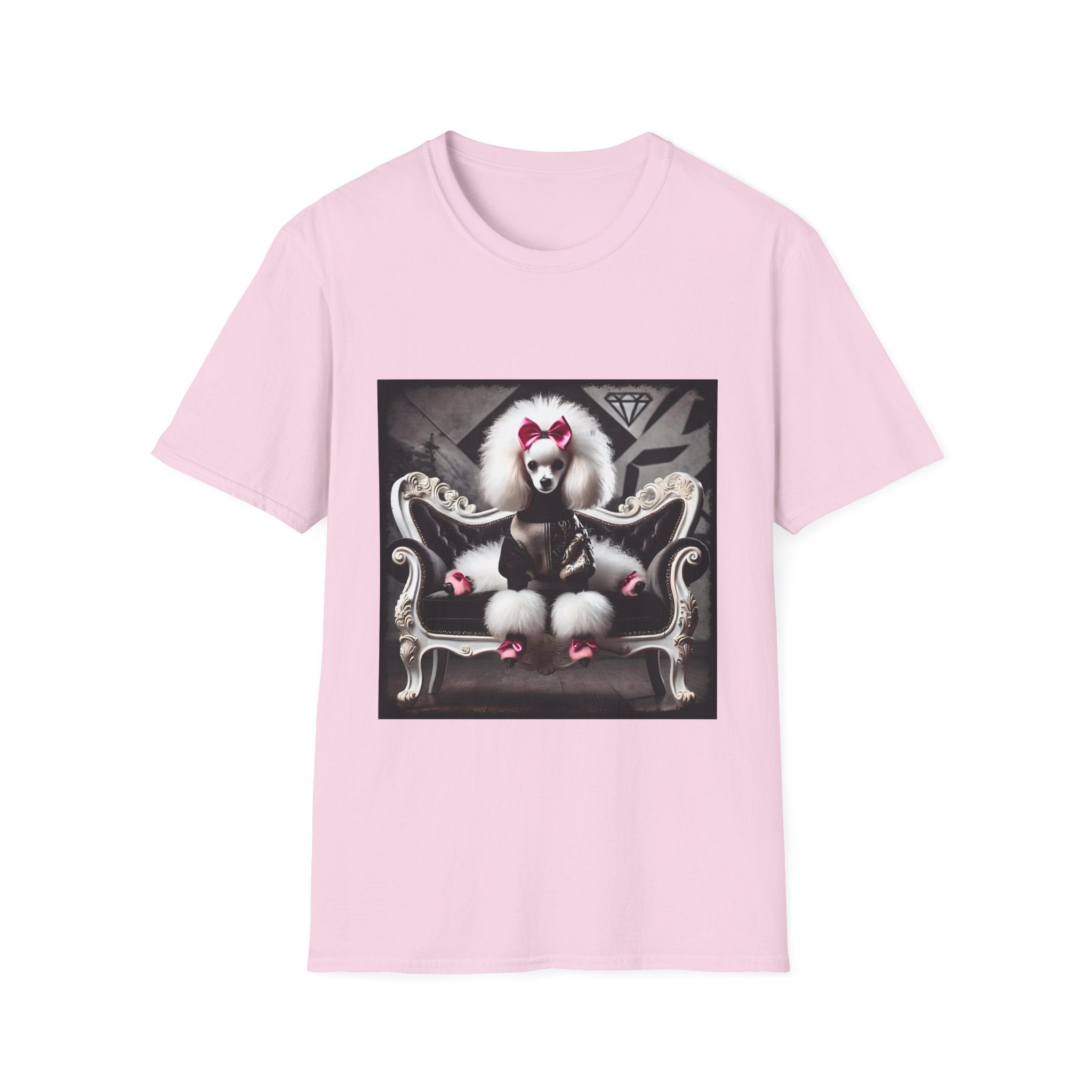 Poodle High Fashion Diva | Unisex Dog T-Shirt
