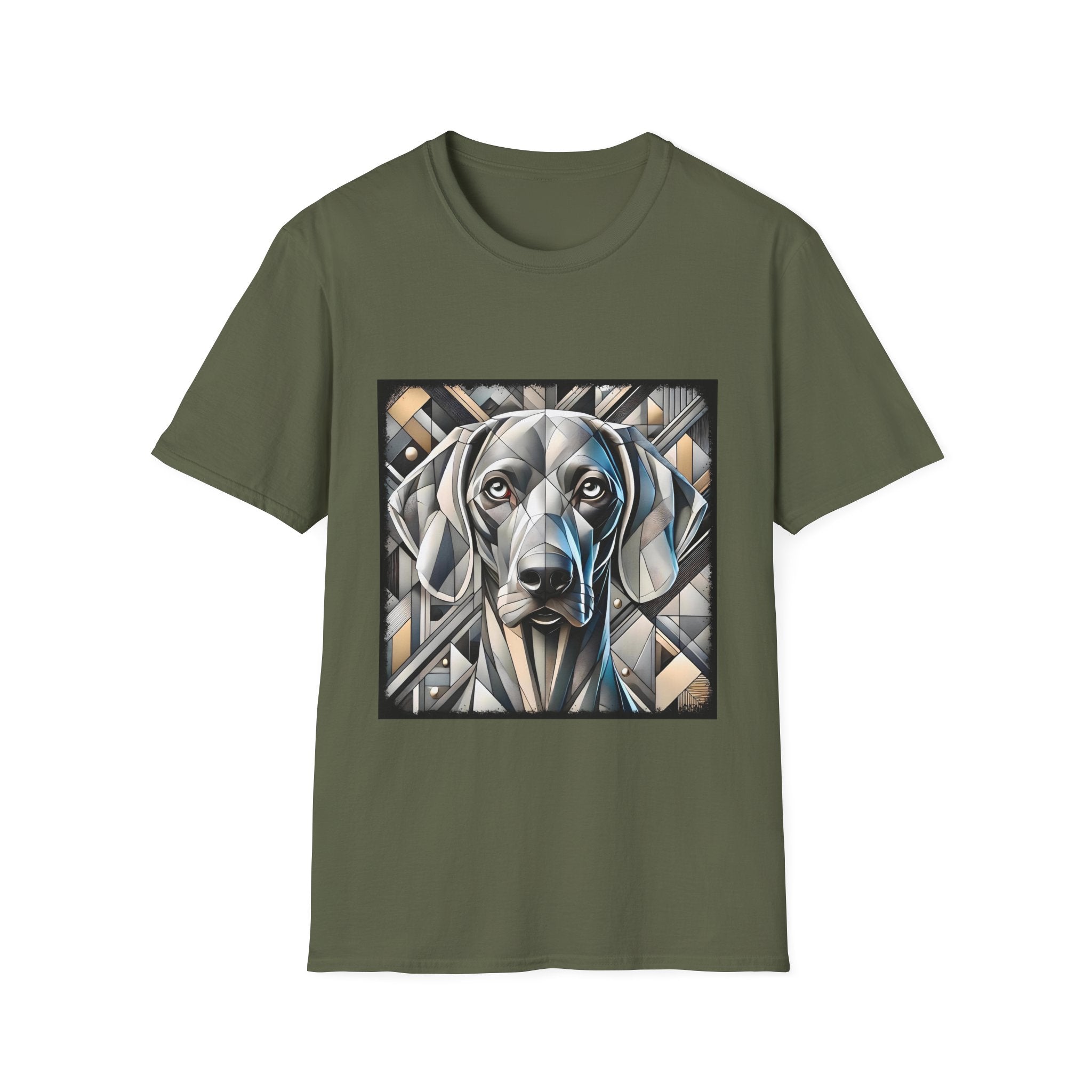 Weimaraner Geometric | Unisex Dog T-Shirt