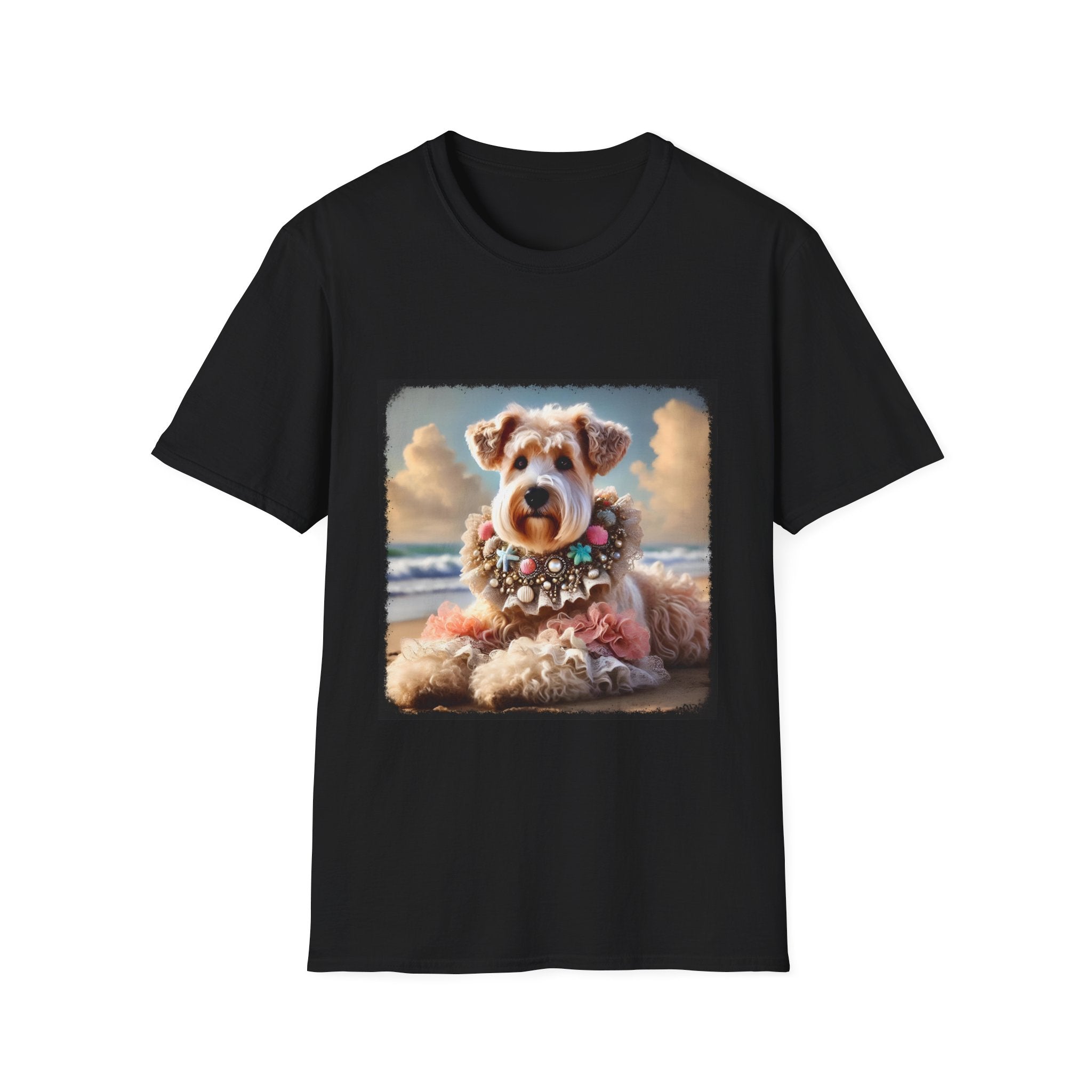 Wheaten Terrier Beach Babe | Unisex Dog T-Shirt