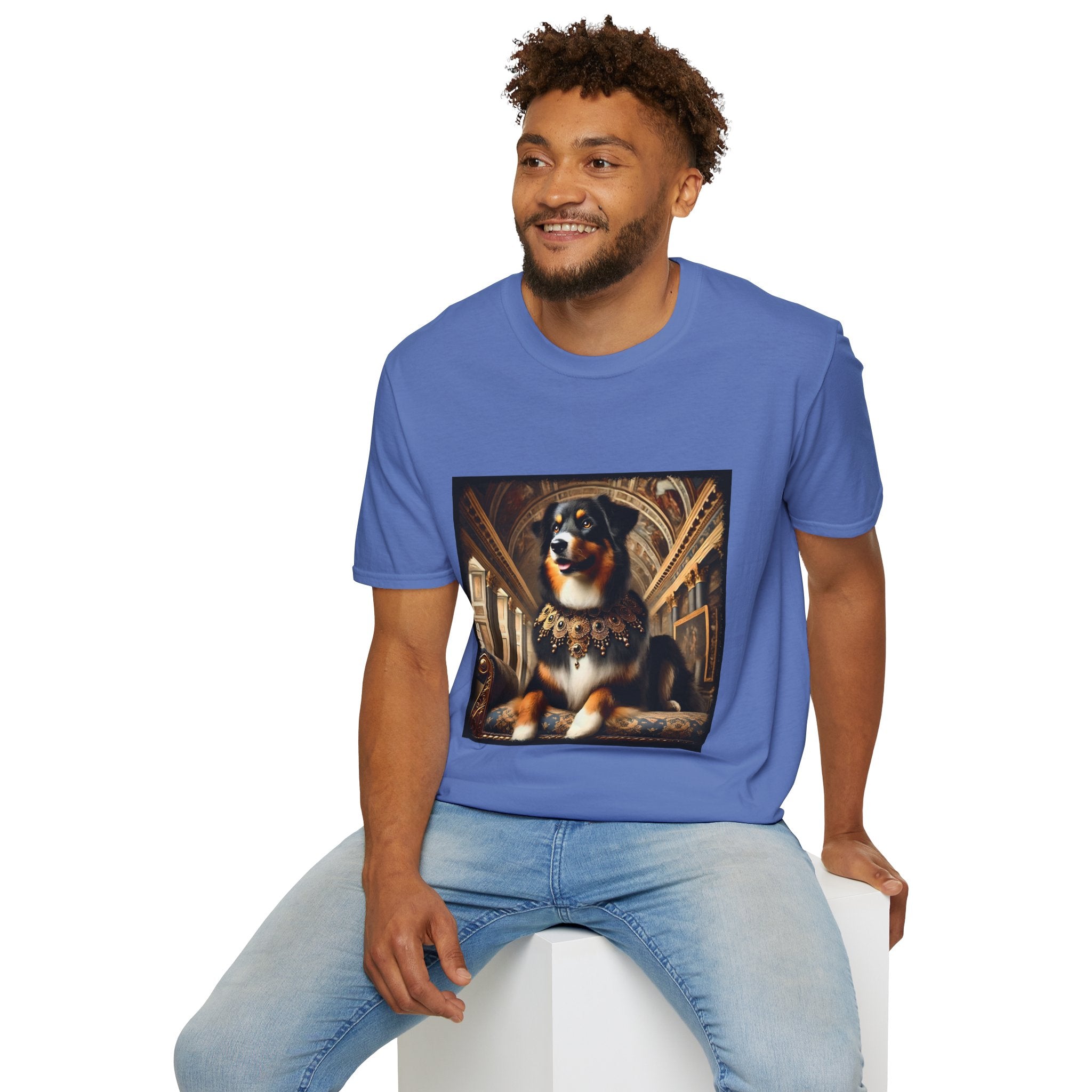 Australian Shepherd Opulent Bliss | Unisex Dog T-Shirt