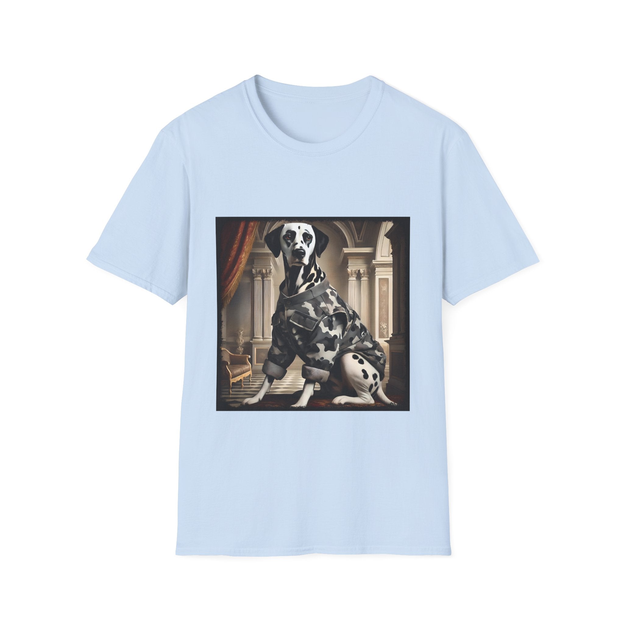 Dalmatian Camo Cutie | Unisex Dog T-Shirt