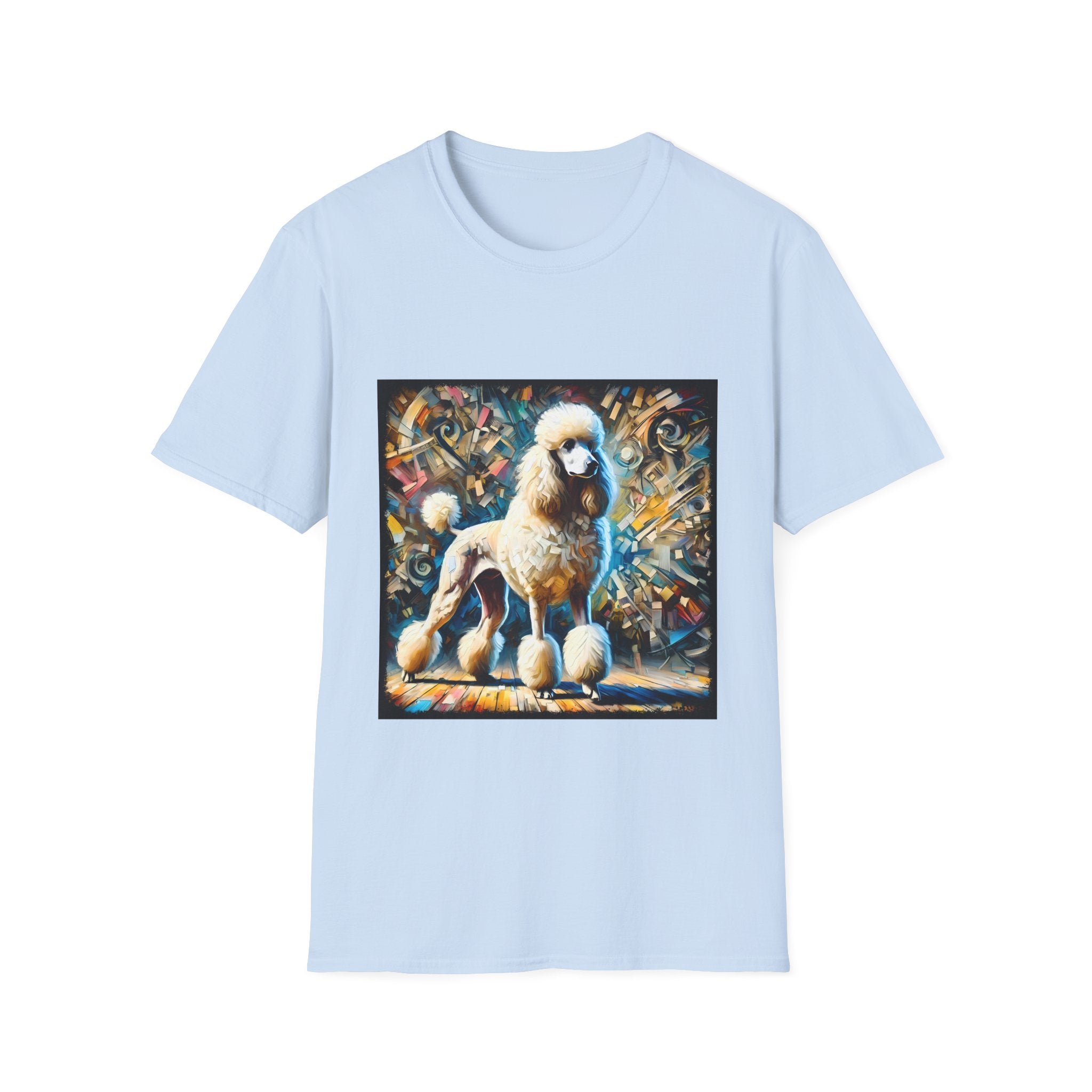 Poodle Pastel Pixel Classic | Unisex Dog T-Shirt
