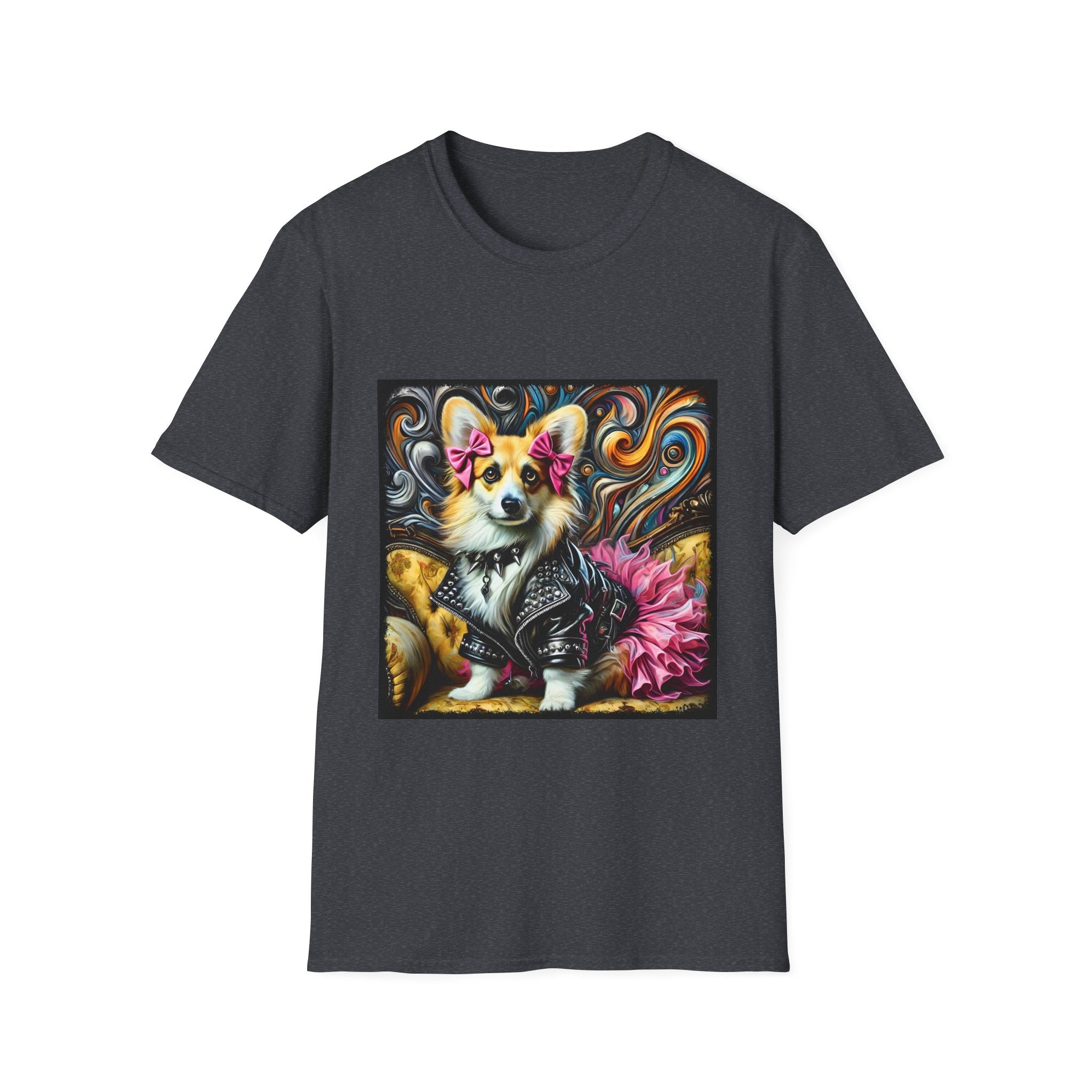 Pembroke Welsh Corgi Rock Swirl | Unisex Dog T-Shirt