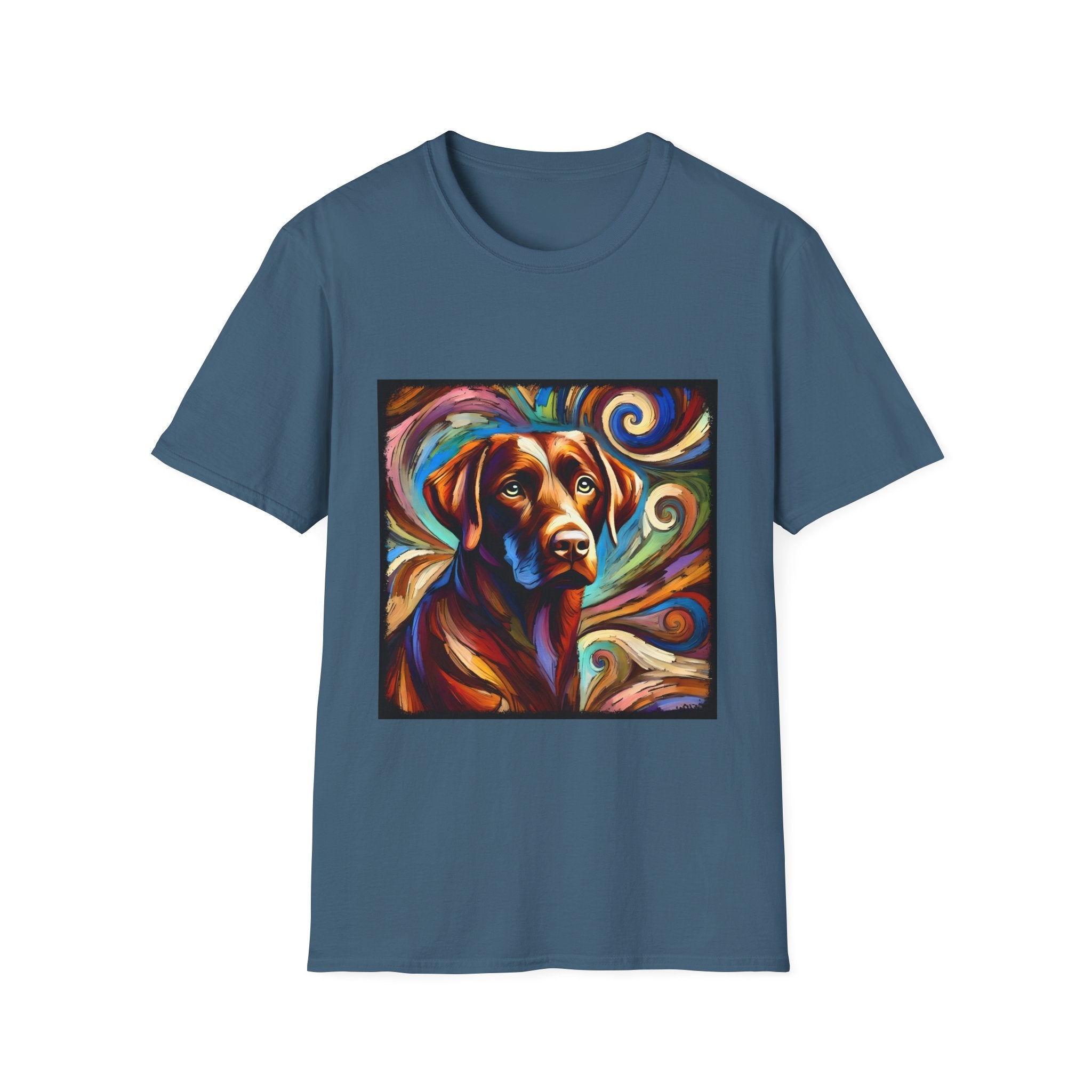 Labrador Retriever Bold Swirl | Unisex Dog T-Shirt