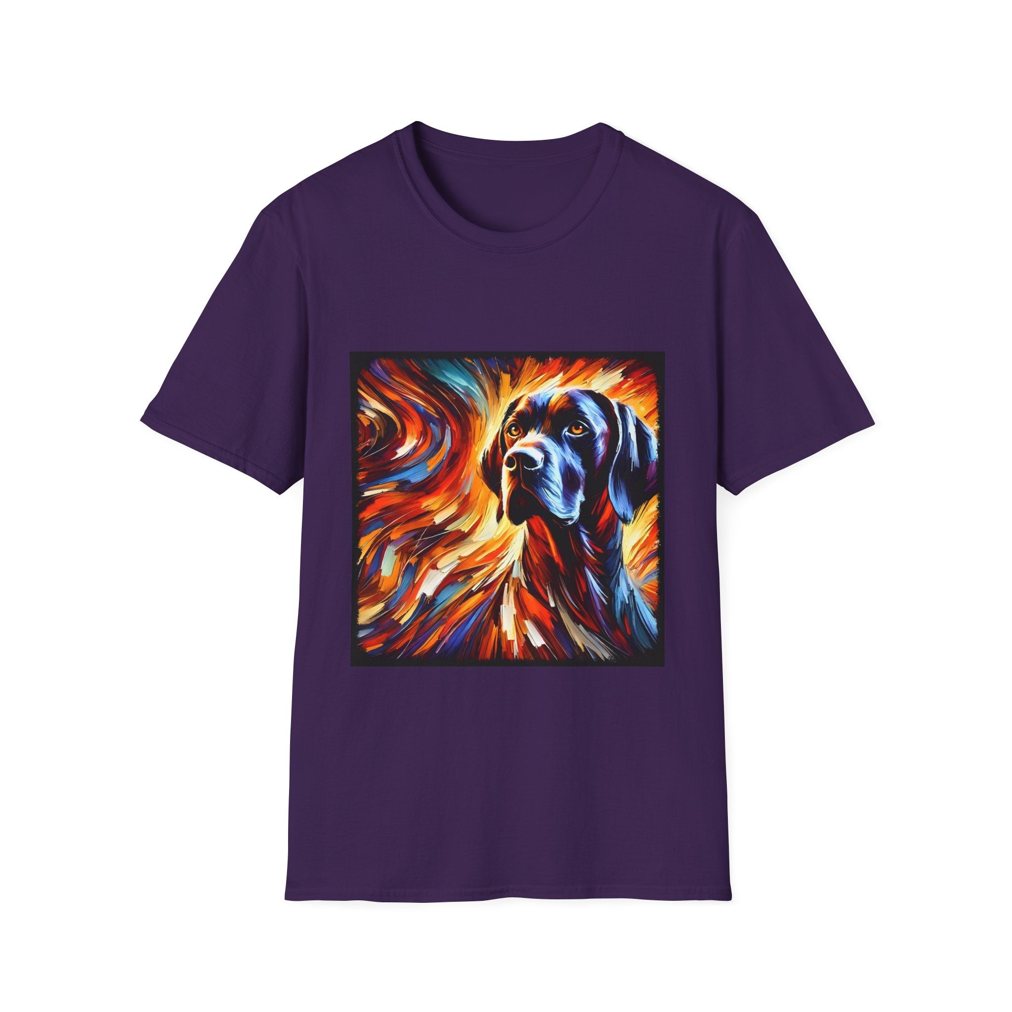 German Shorthaired Pointer Bold Fire Classic | Unisex Dog T-Shirt