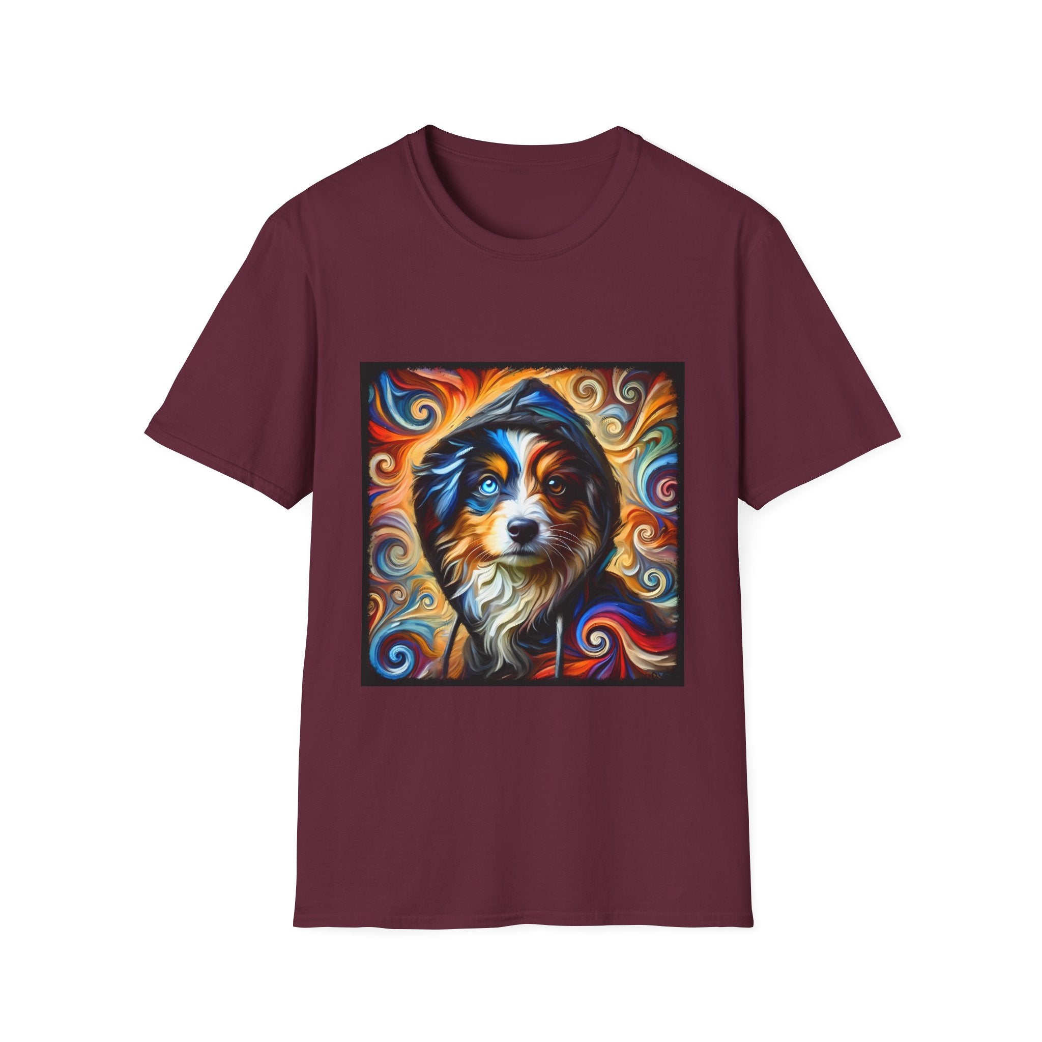 Miniature American Shepherd Hoodie Swirl | Unisex Dog T-Shirt