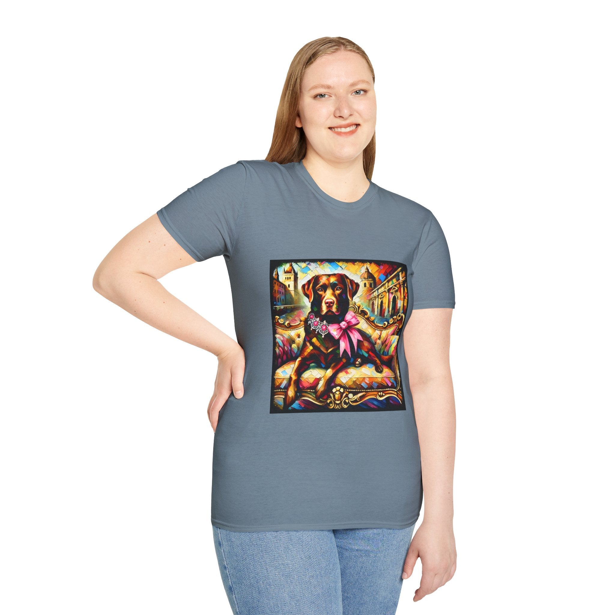 Labrador Retriever Diamond Princess Classic | Unisex Dog T-Shirt