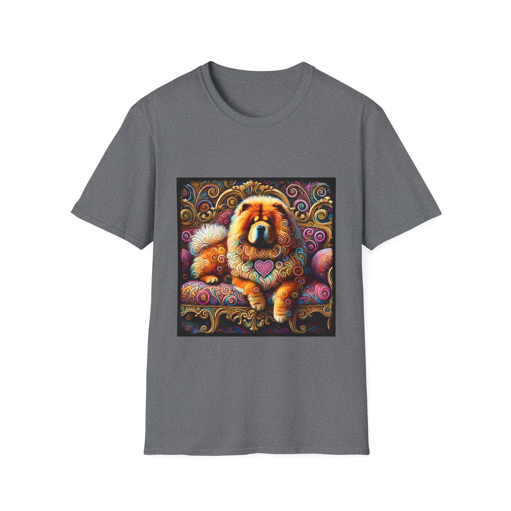 Chow Chow Love Swirl | Unisex Dog T-Shirt
