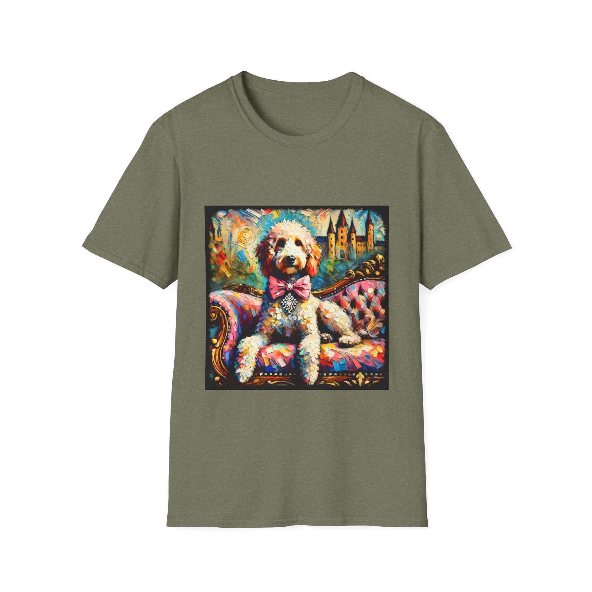 Labradoodle Diamond Princess Classic | Unisex Dog T-Shirt