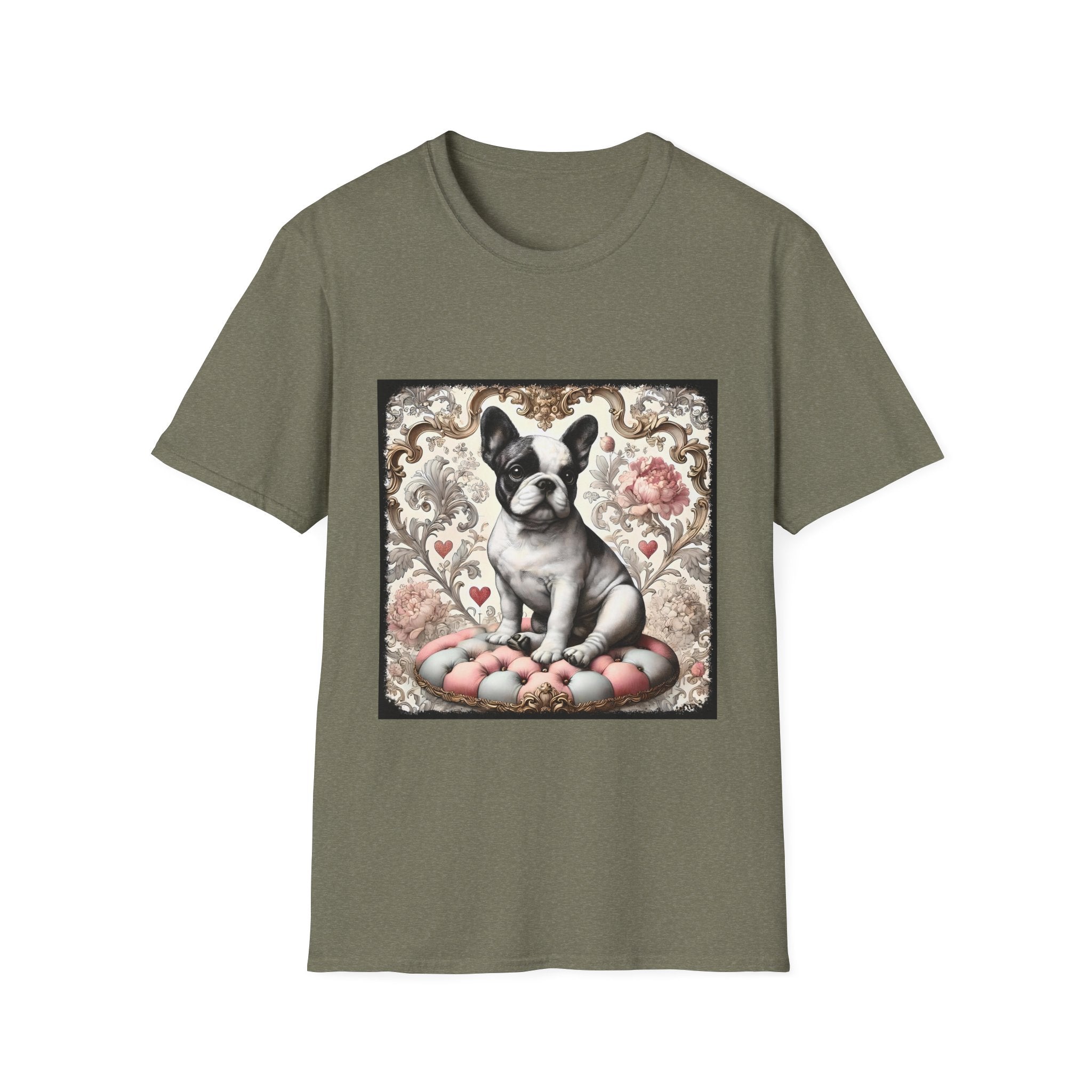 French Bulldog Antique Chic | Unisex Dog T-Shirt