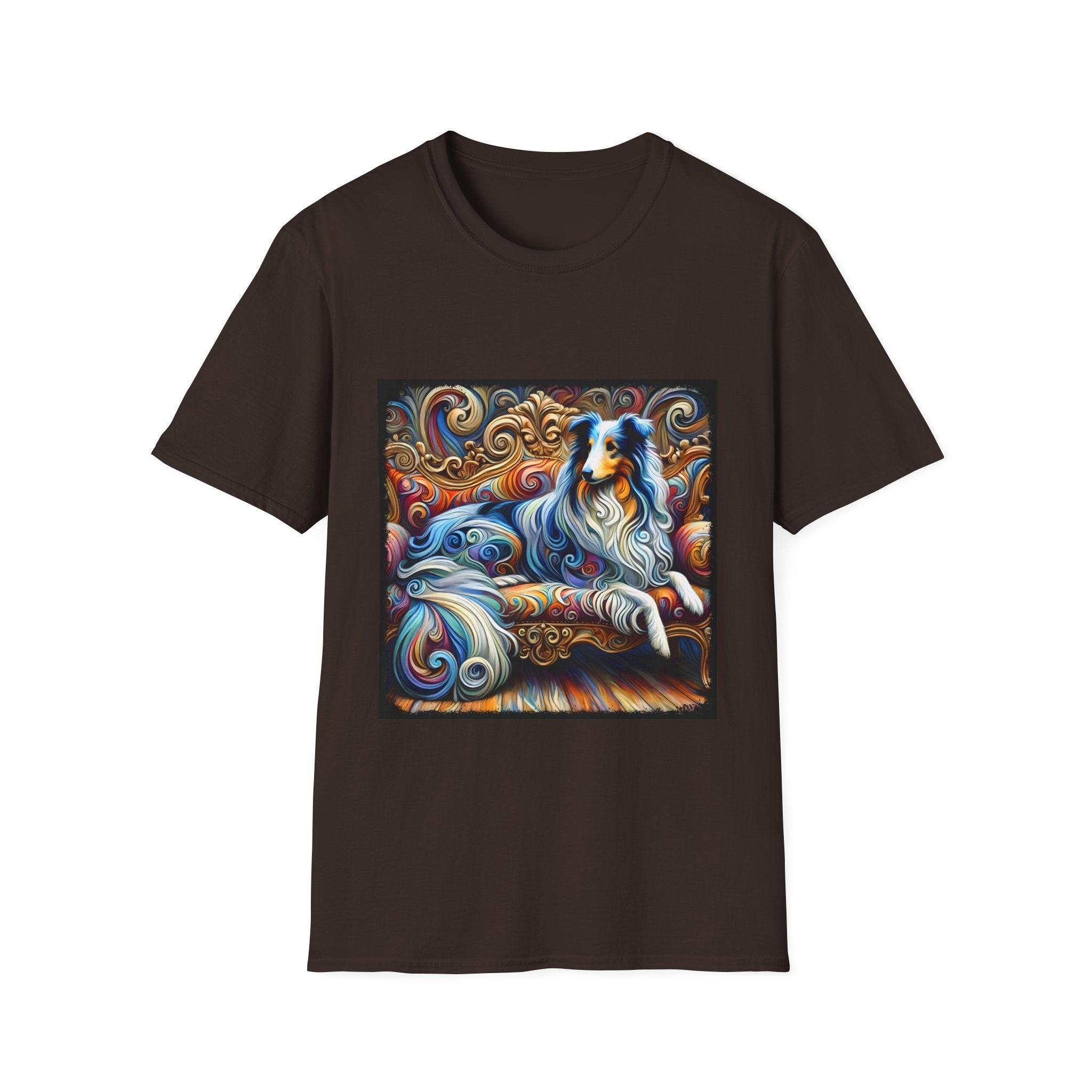 Collie Stunning Swirl | Unisex Dog T-Shirt