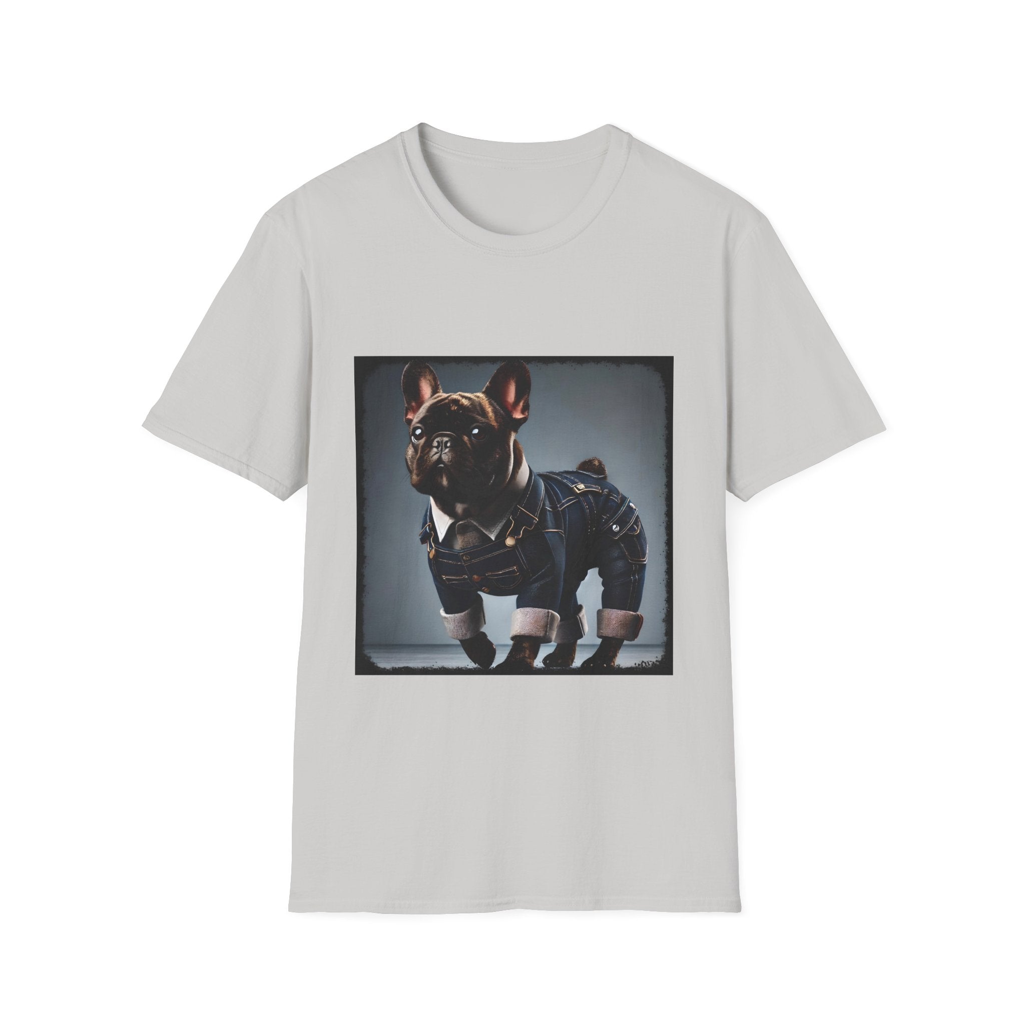 French Bulldog Denim Dream | Unisex Dog T-Shirt