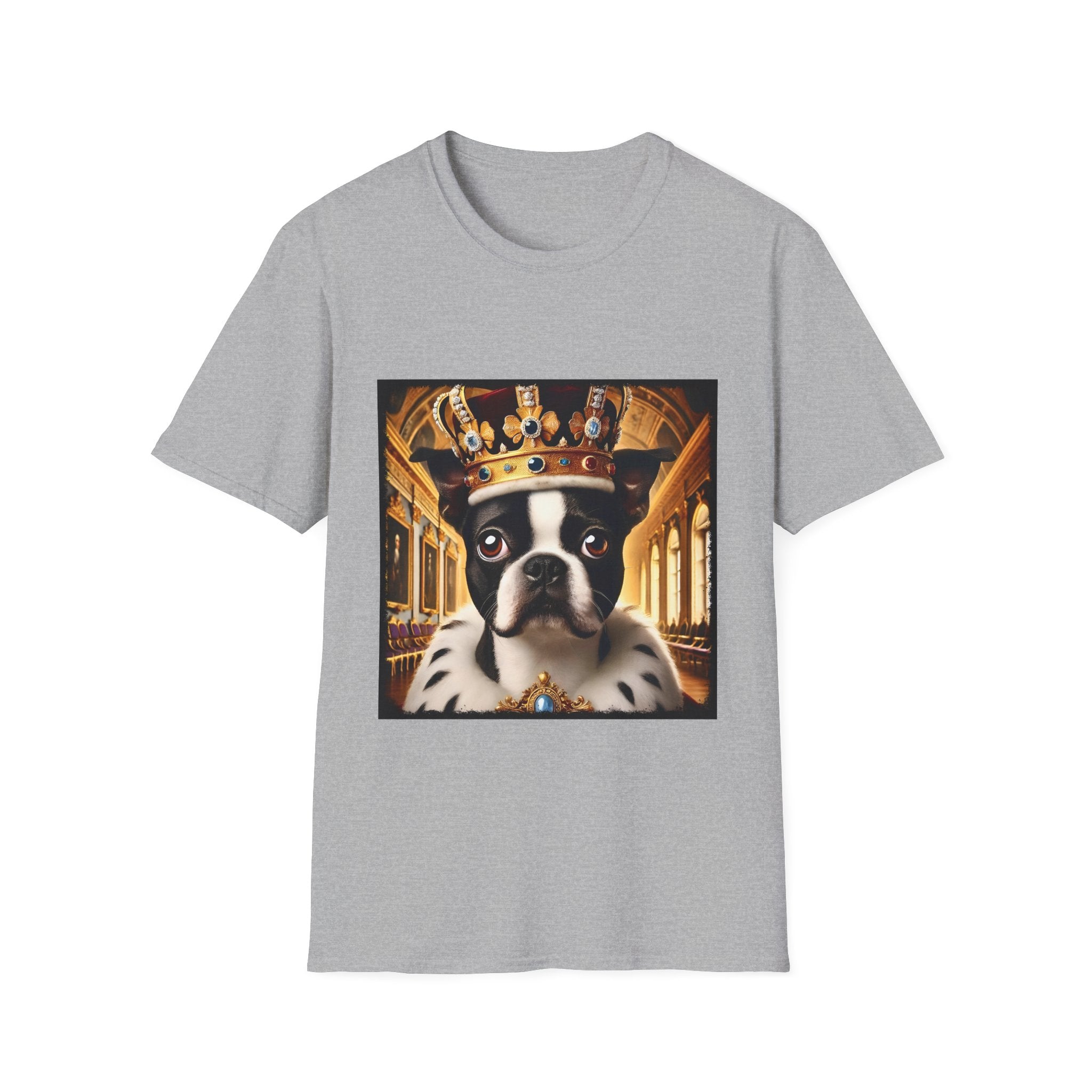 Boston Terrier Royal Flex | Unisex Dog T-Shirt