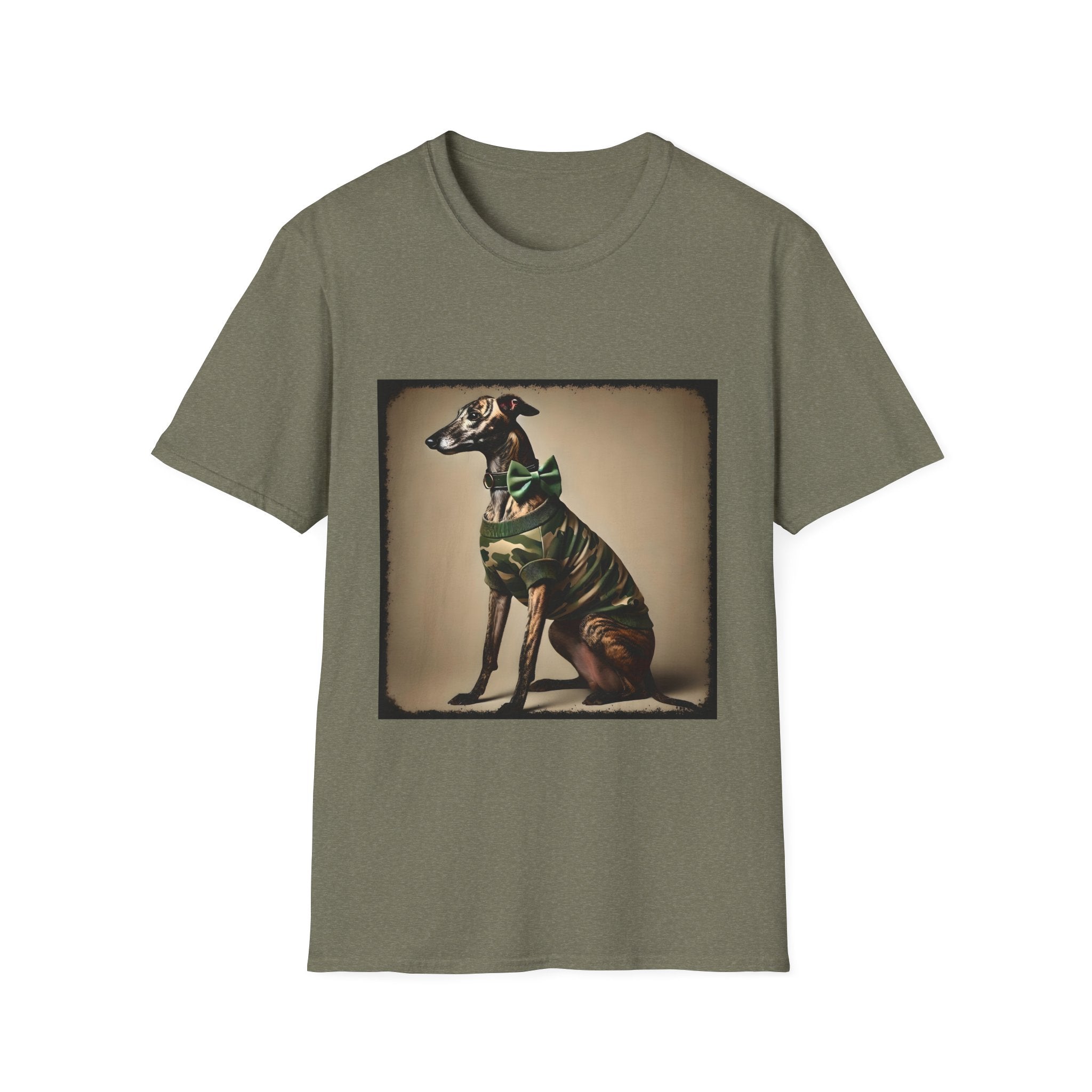 Greyhound Brindle Camo Cutie | Unisex Dog T-Shirt