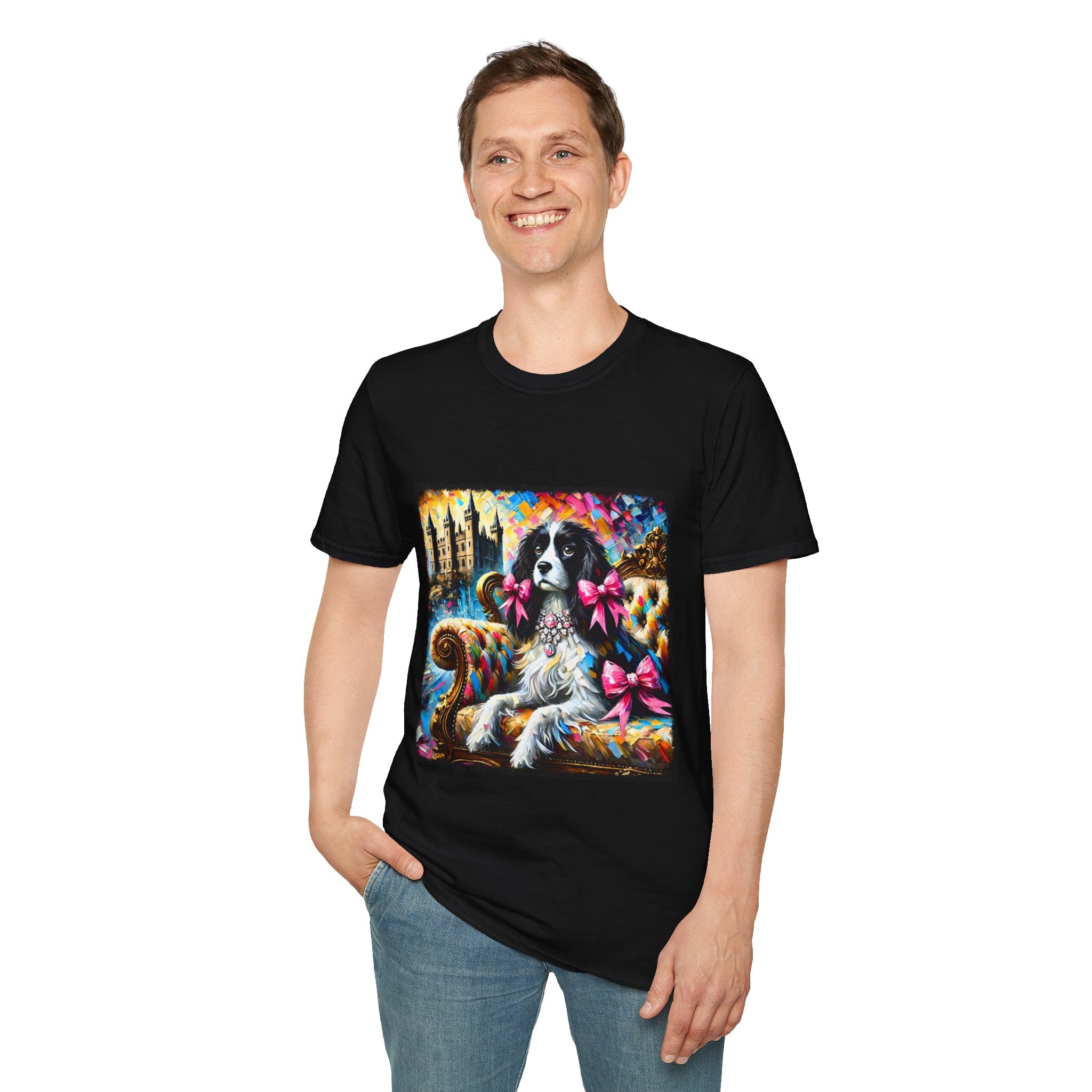 English Springer Spaniel Diamond Princess Classic | Unisex Dog T-Shirt