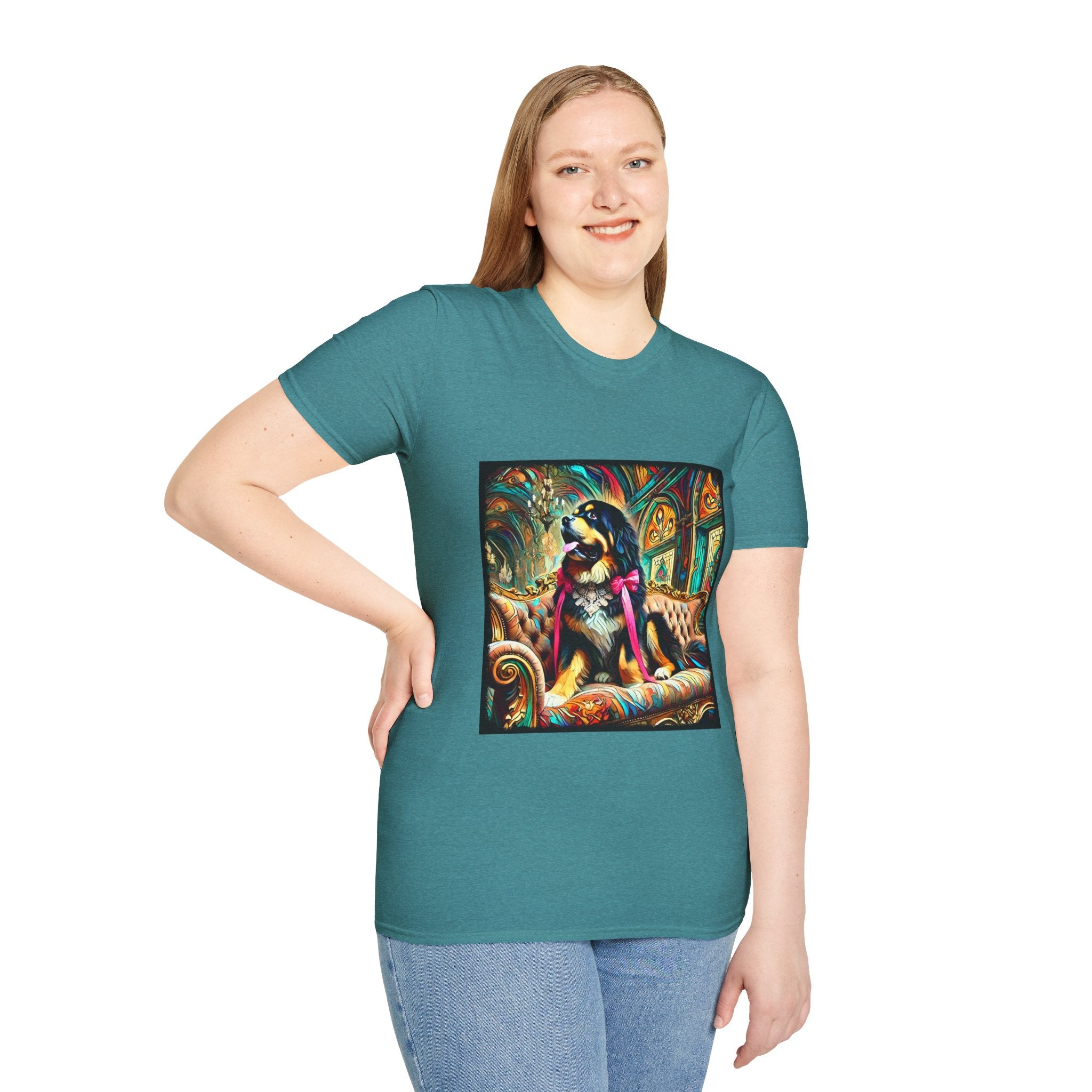 Tibetan Mastiff Diamond Princess Classic | Unisex Dog T-Shirt