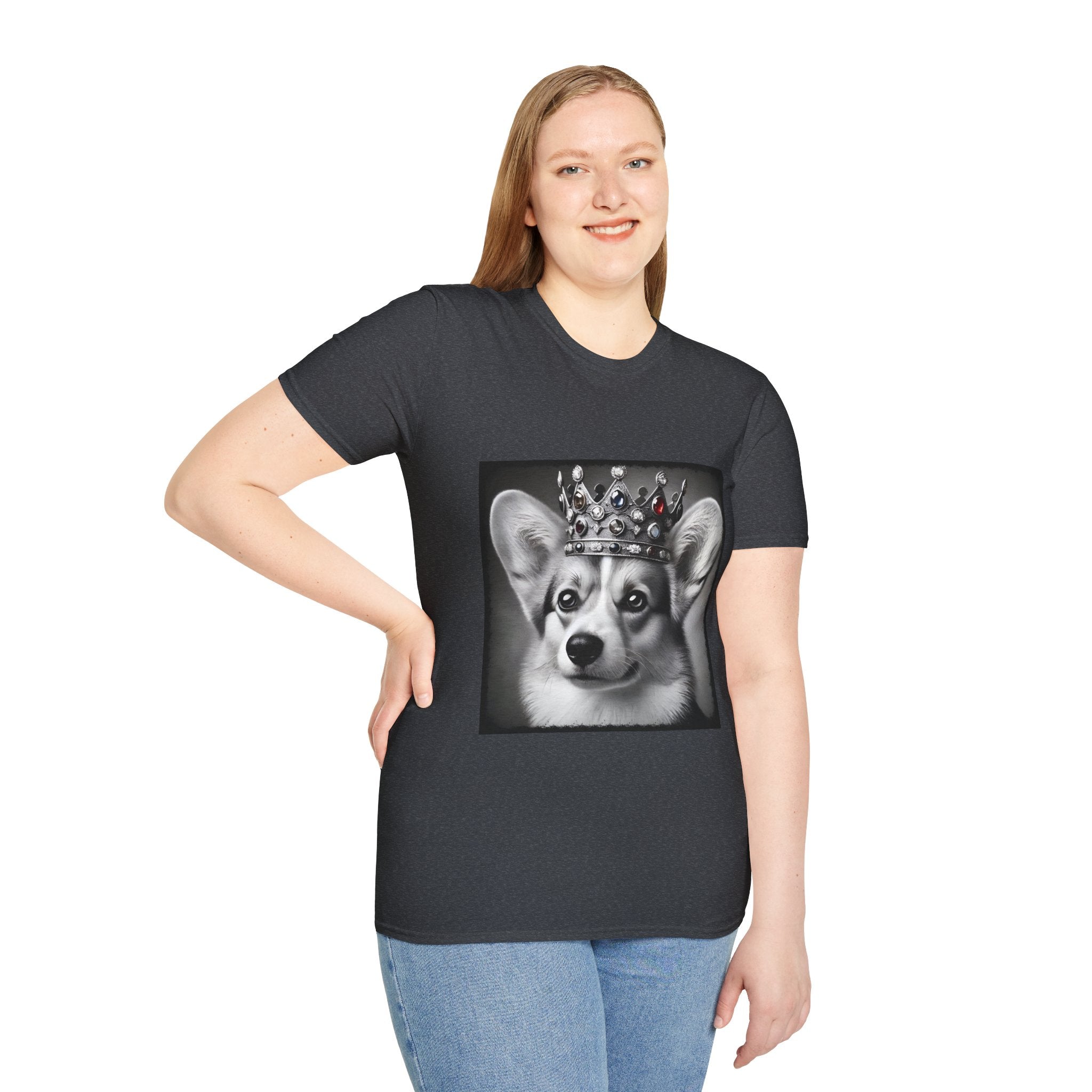 Pembroke Welsh Corgi Royal Bark | Unisex Dog T-Shirt