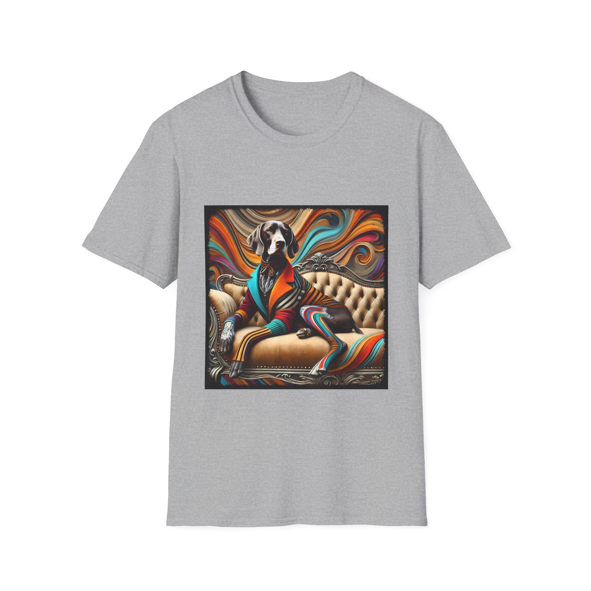 German Shorthaired Pointer Warm Rocker | Unisex Dog T-Shirt