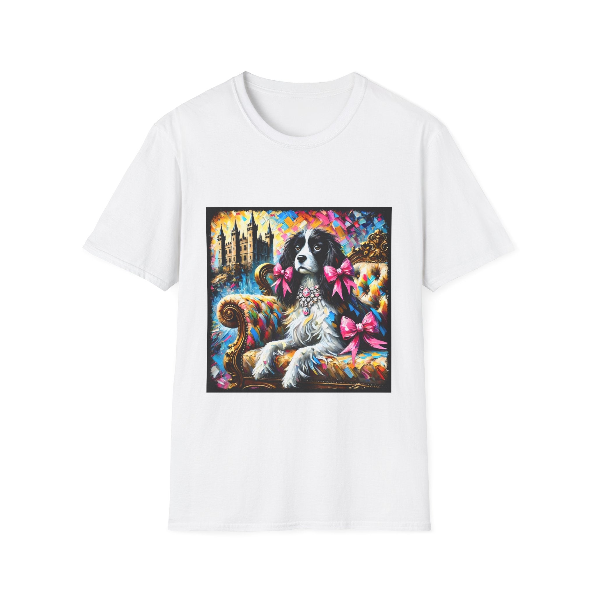 English Springer Spaniel Diamond Princess Classic | Unisex Dog T-Shirt
