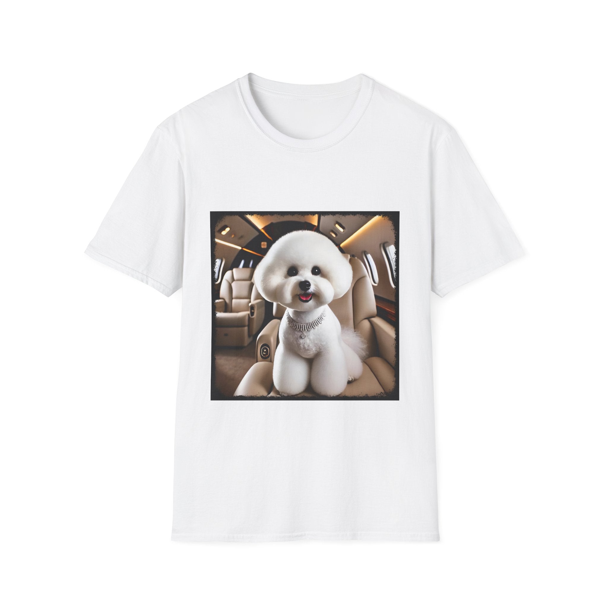 Bichon Frise Friendly Flier | Unisex Dog T-Shirt