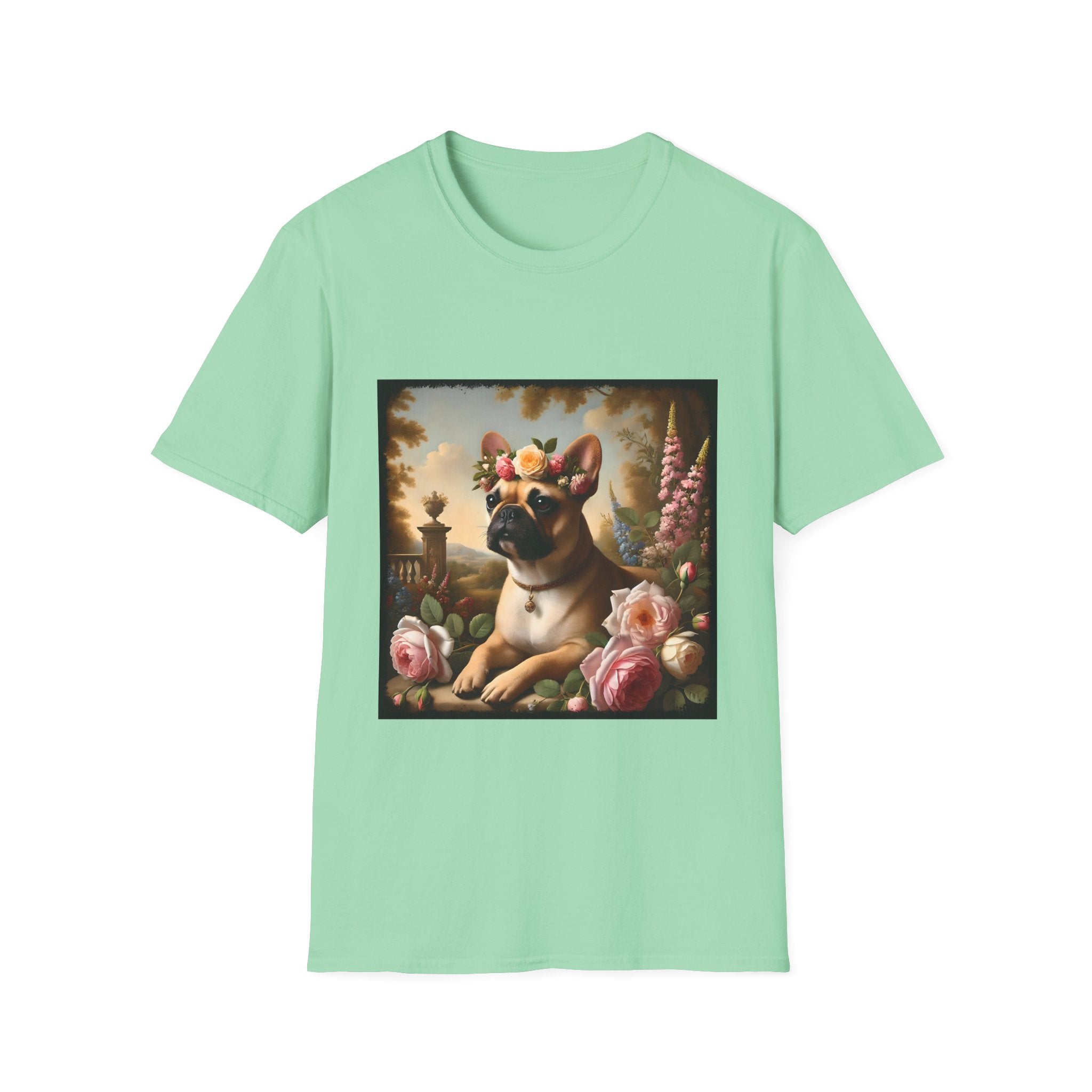 French Bulldog Garden Delight | Unisex Dog T-Shirt
