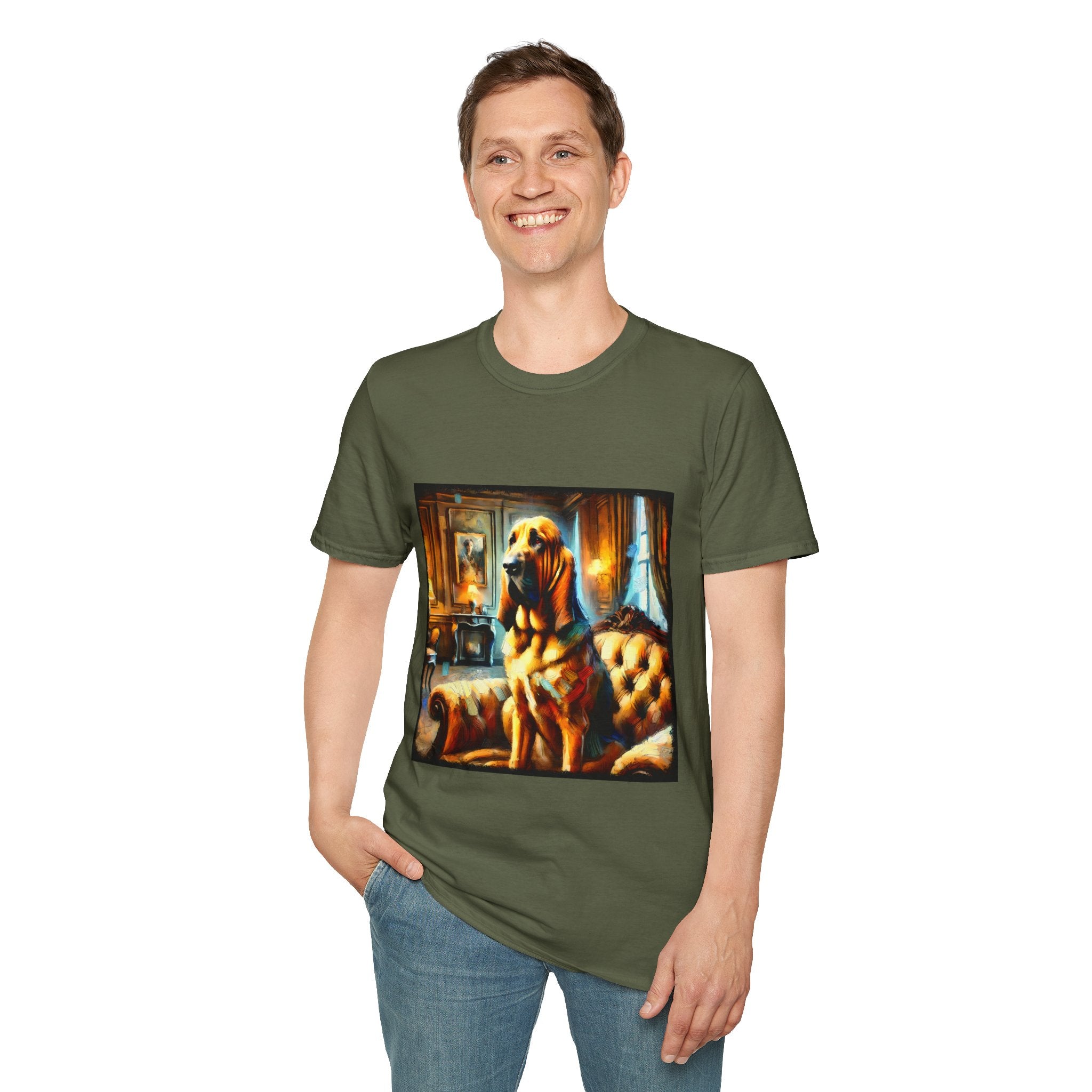 Bloodhound Warm Classic | Unisex Dog T-Shirt