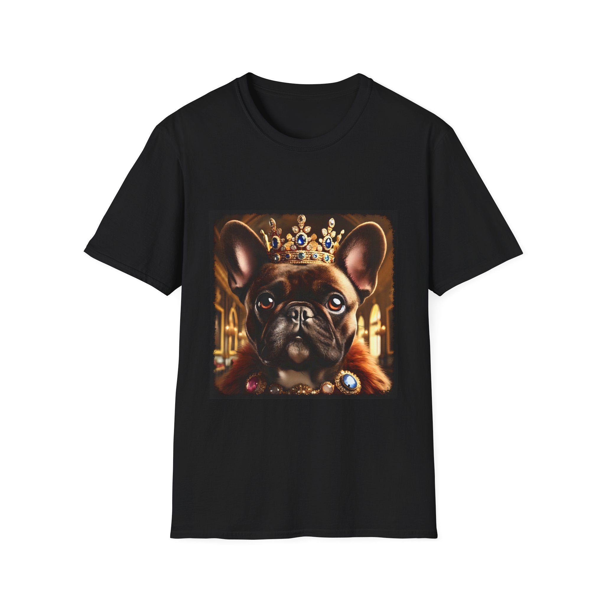 French Bulldog Majestic Muse | Unisex Dog T-Shirt