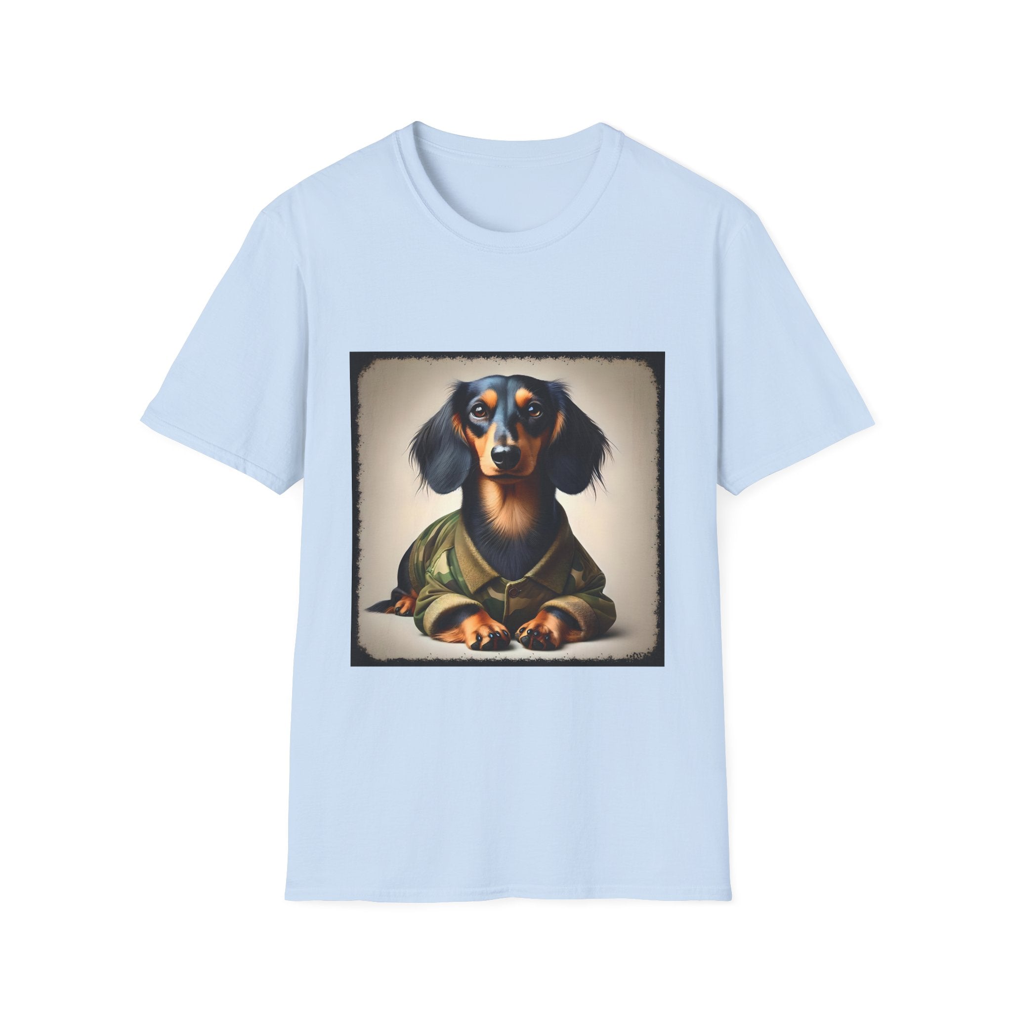 Dachshund Camo Chic | Unisex Dog T-Shirt
