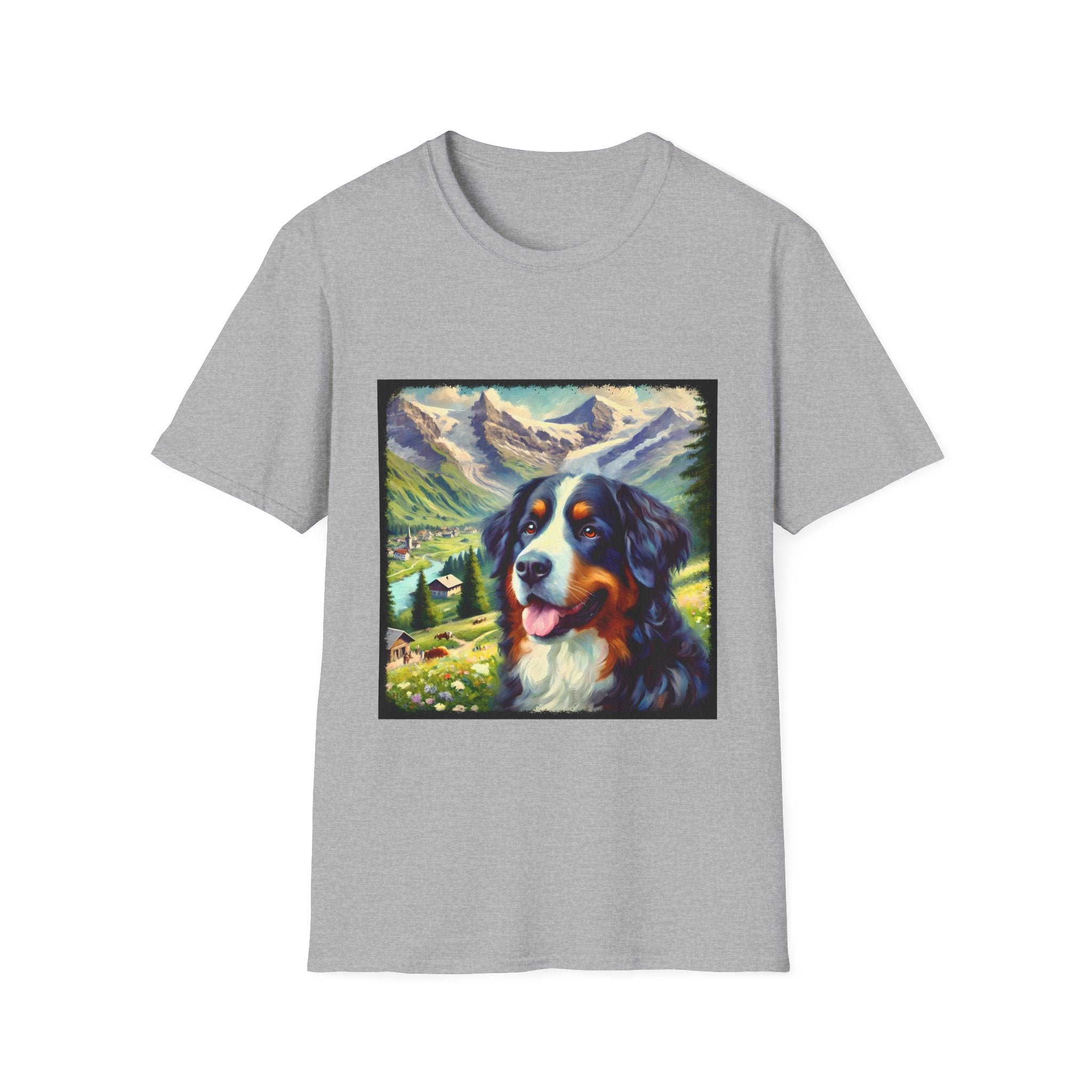 Bernese Mountain Dog Swiss Classic | Unisex Dog T-Shirt