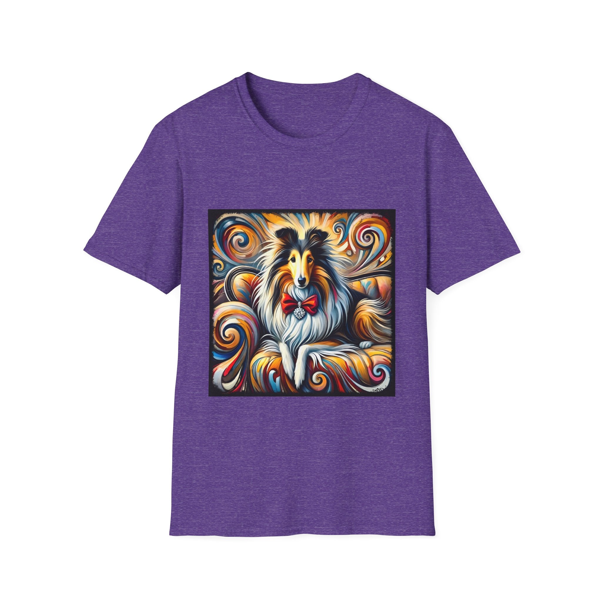 Collie Bold Swirl | Unisex Dog T-Shirt
