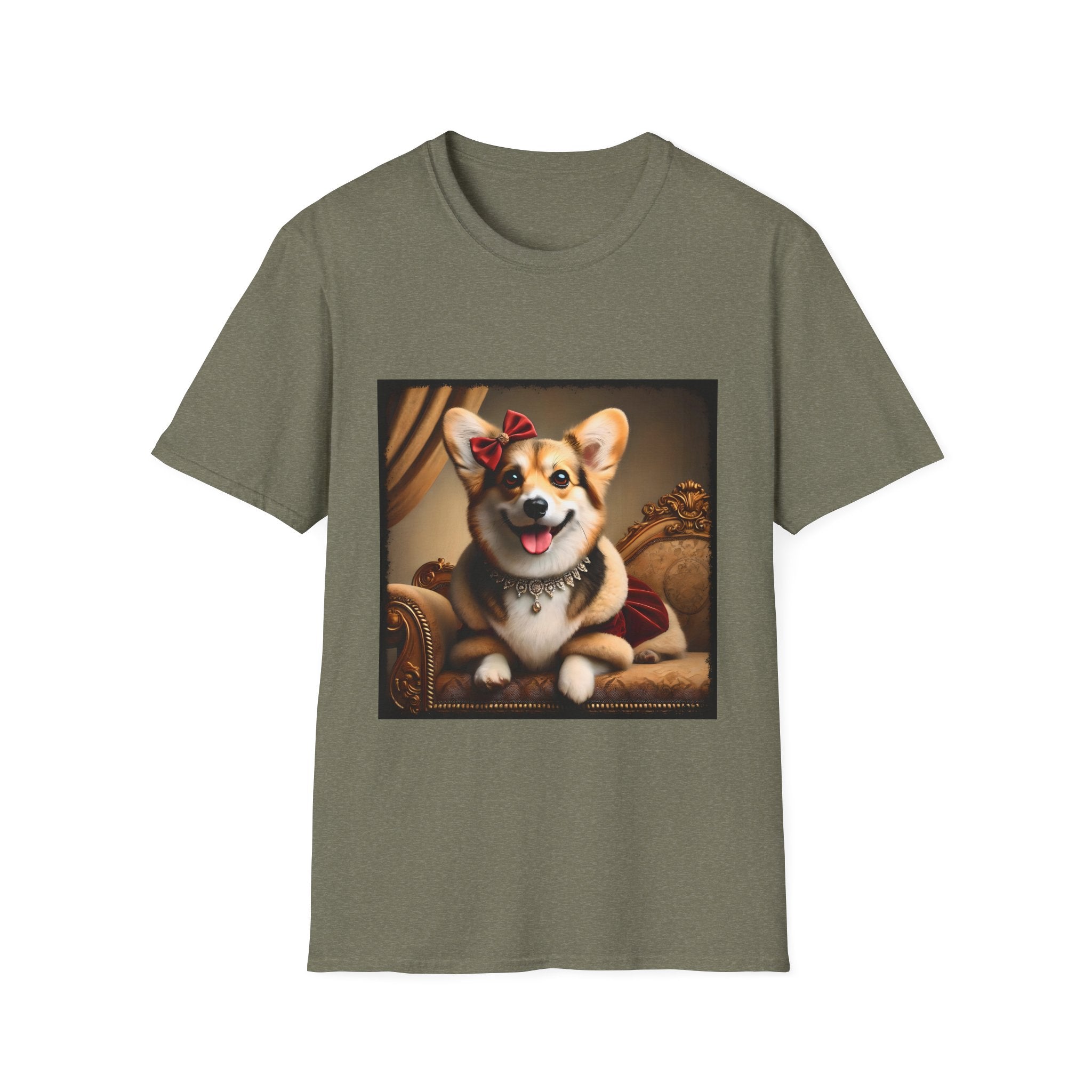 Pembroke Welsh Corgi Red Velvet Princess | Unisex Dog T-Shirt