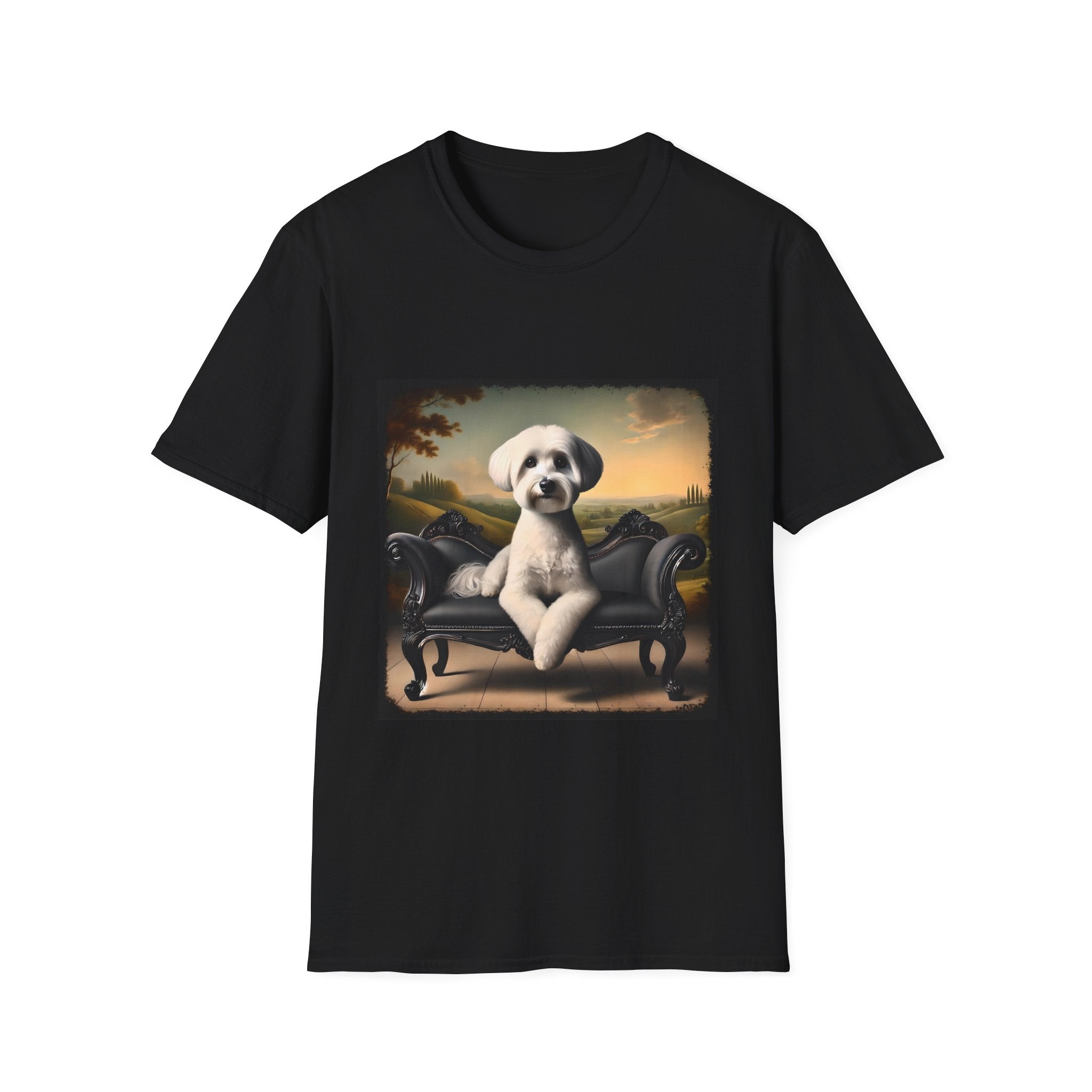 Havanese Posh Portrait |  Unisex Dog T-Shirt