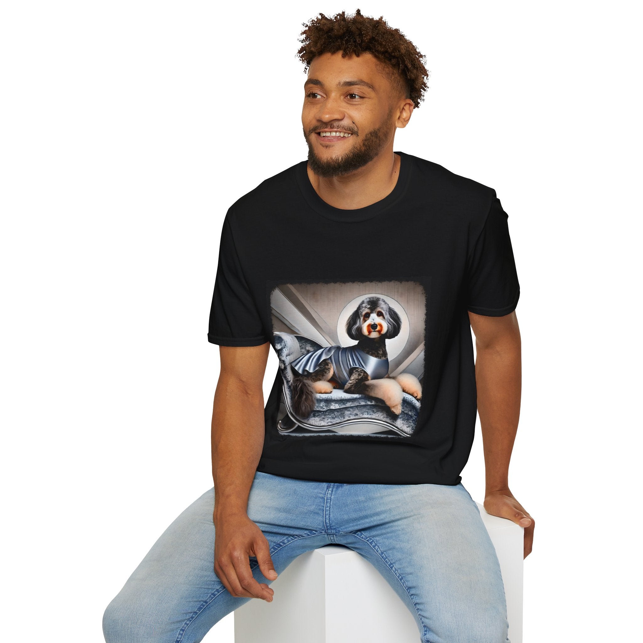 Aussiedoodle Silver Icon | Unisex Dog T-Shirt