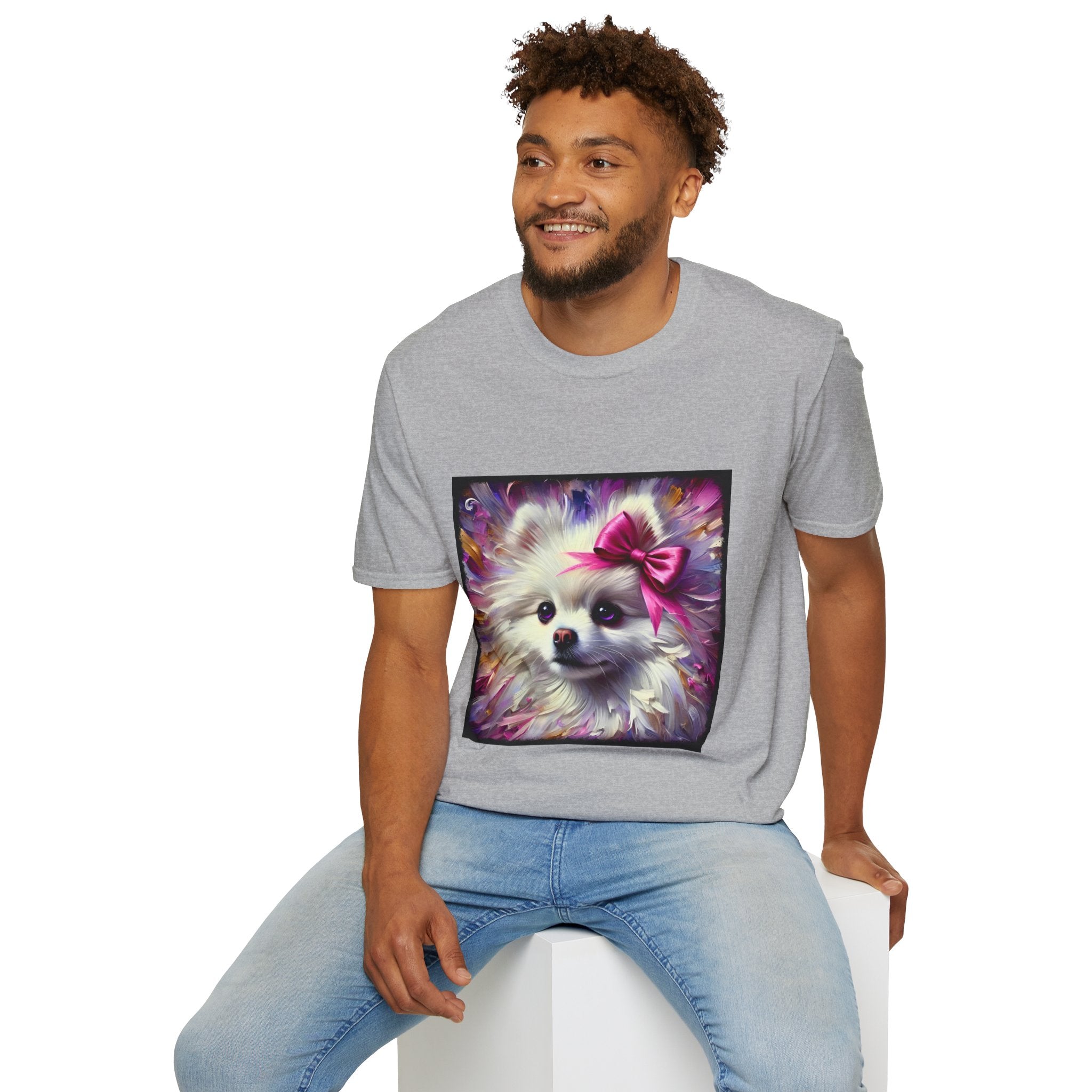 Pomeranian Beautiful Classic  | Unisex Dog T-Shirt