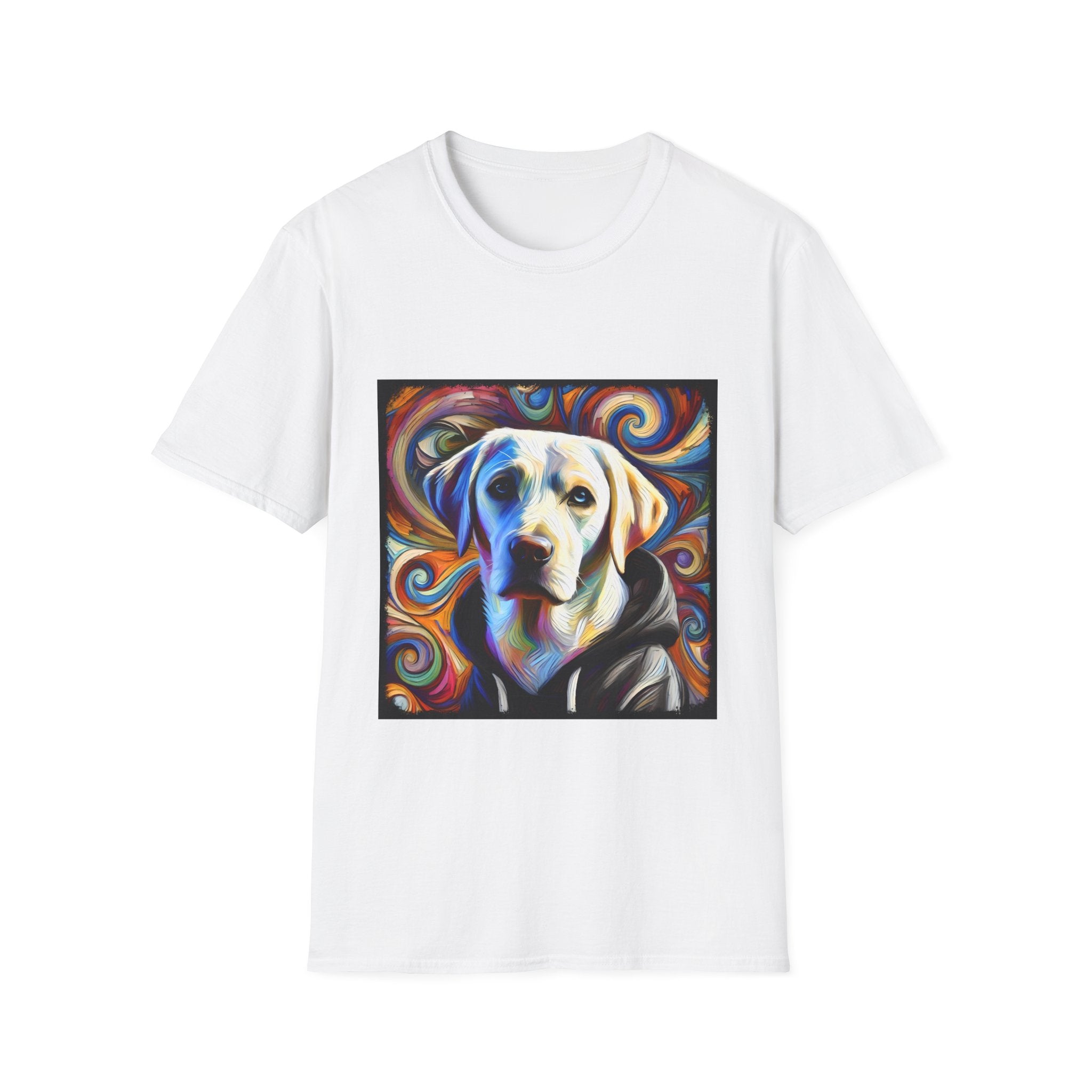 Labrador Retriever Relaxed Swirl | Unisex Dog T-Shirt