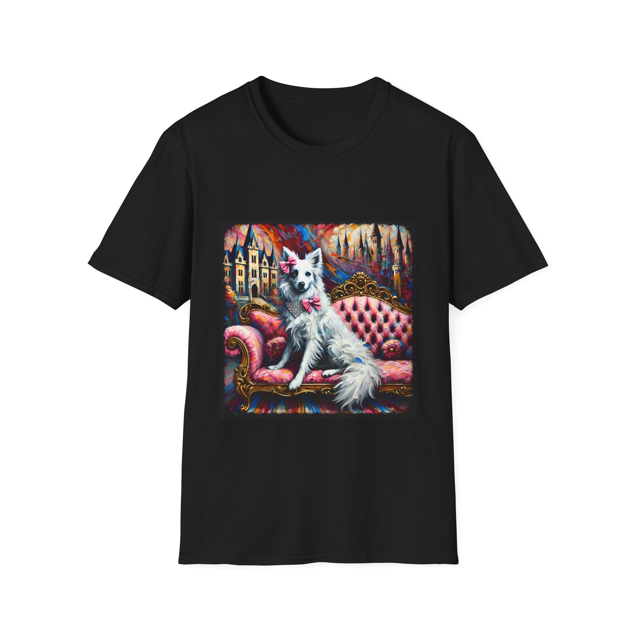 Border Collie Pink Princess Classic | Unisex Dog T-Shirt