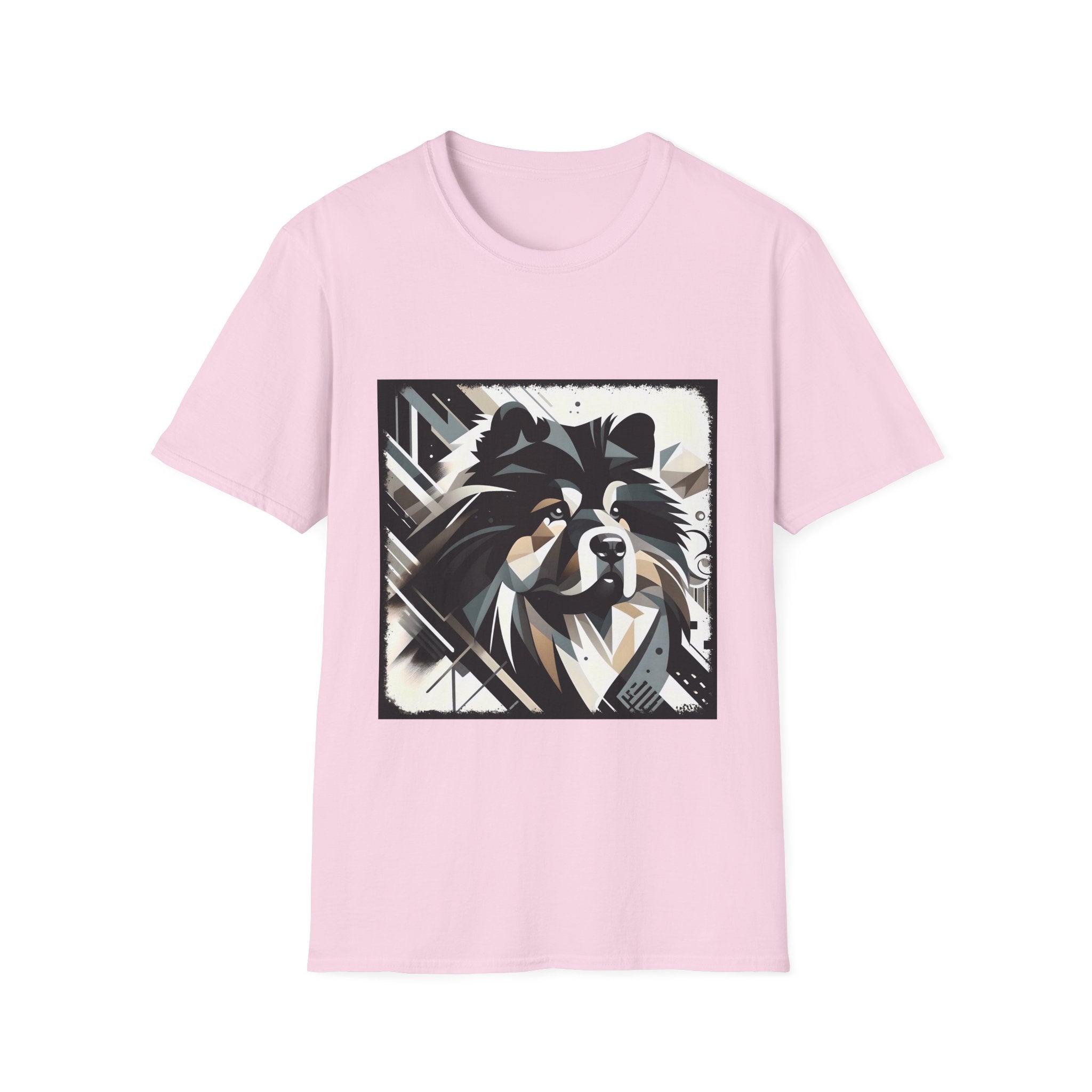 Chow Chow Bold Geometric | Unisex Dog T-Shirt