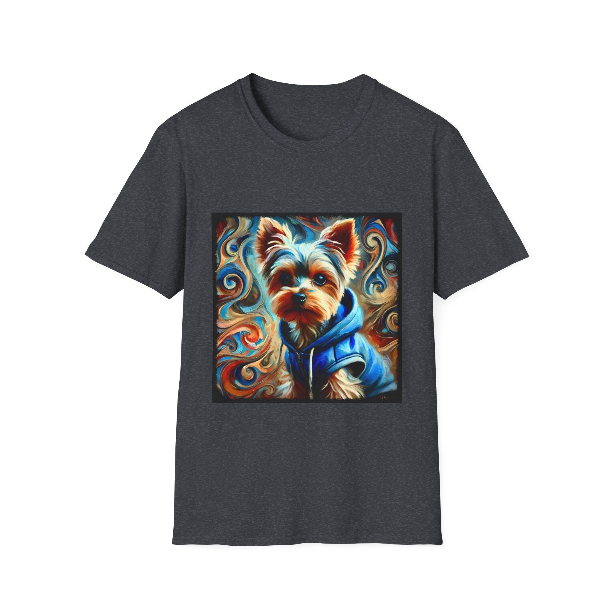 Yorkshire Terrier Metro Swirl | Unisex Dog T-Shirt
