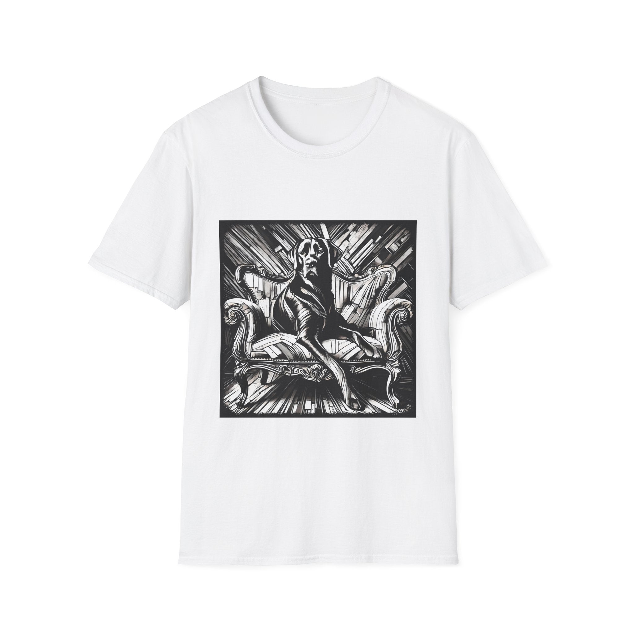 Labrador Retriever B&W Bold | Unisex Dog T-Shirt