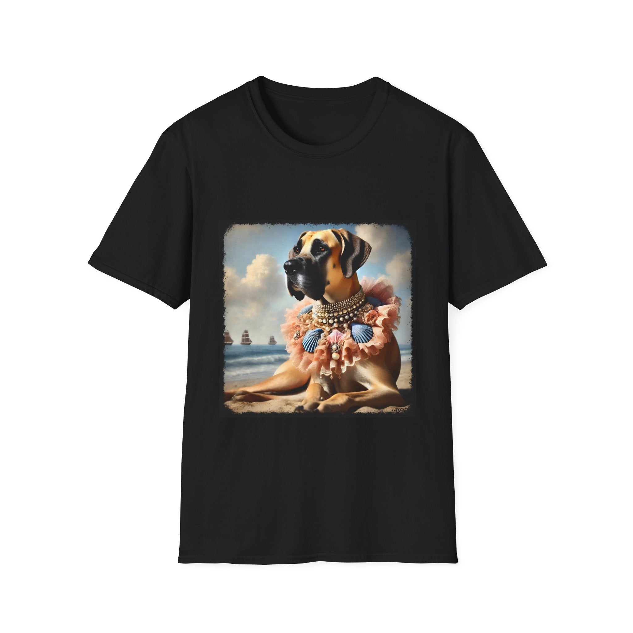 Great Dane Seaside Queen | Unisex Dog T-Shirt