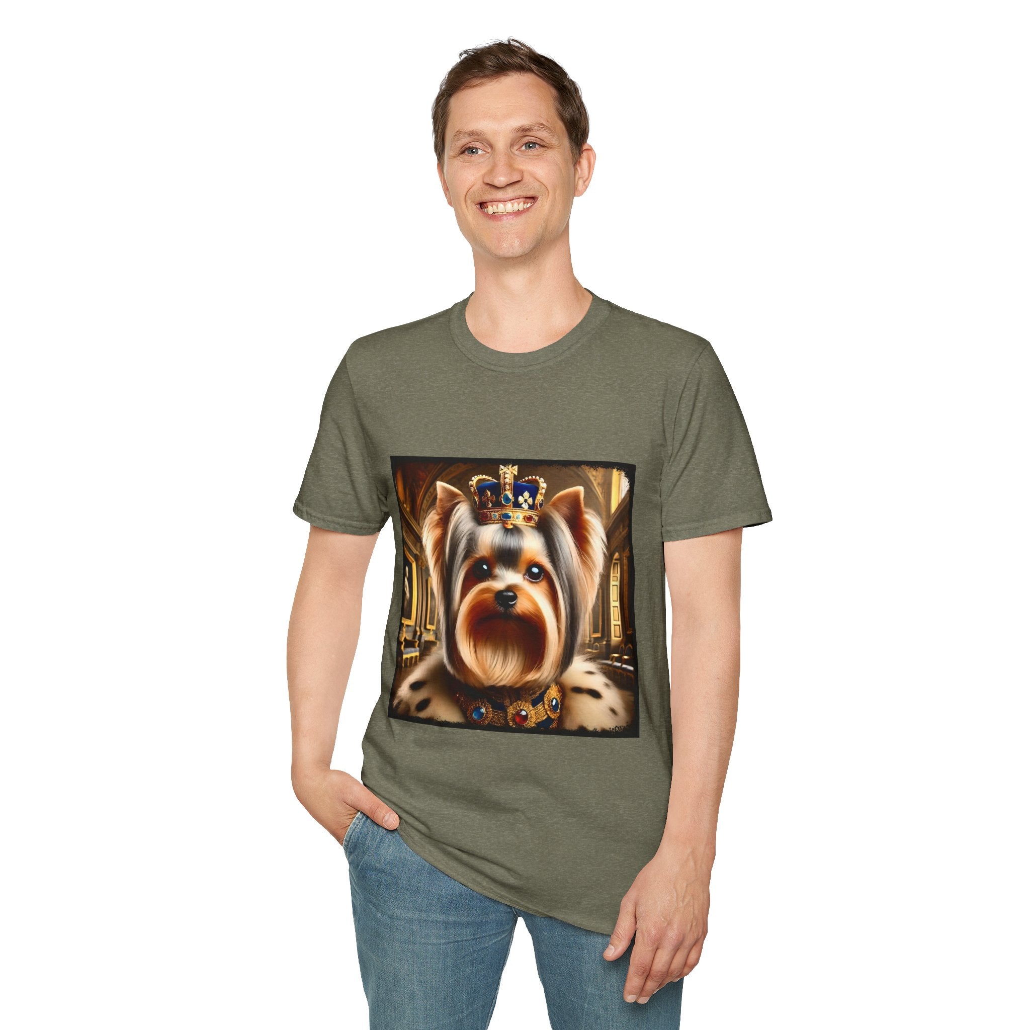 Yorkshire Terrier Royal Drip | Unisex Dog T-Shirt