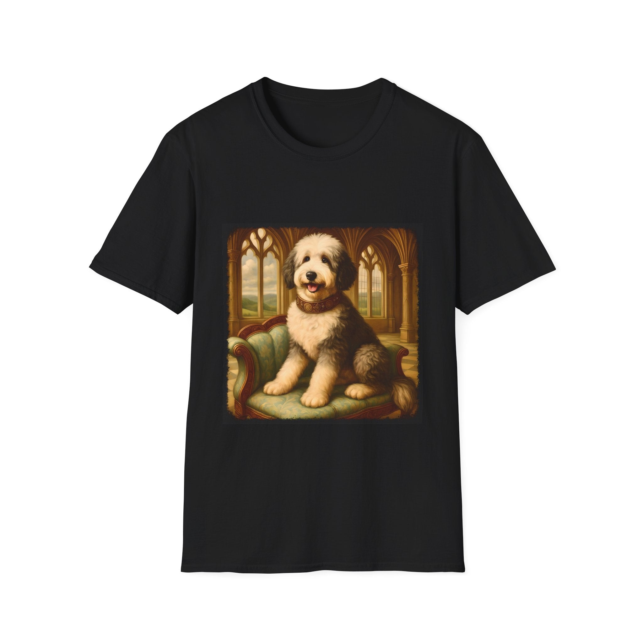 Sheepadoodle Posh Prince | Unisex Dog T-Shirt