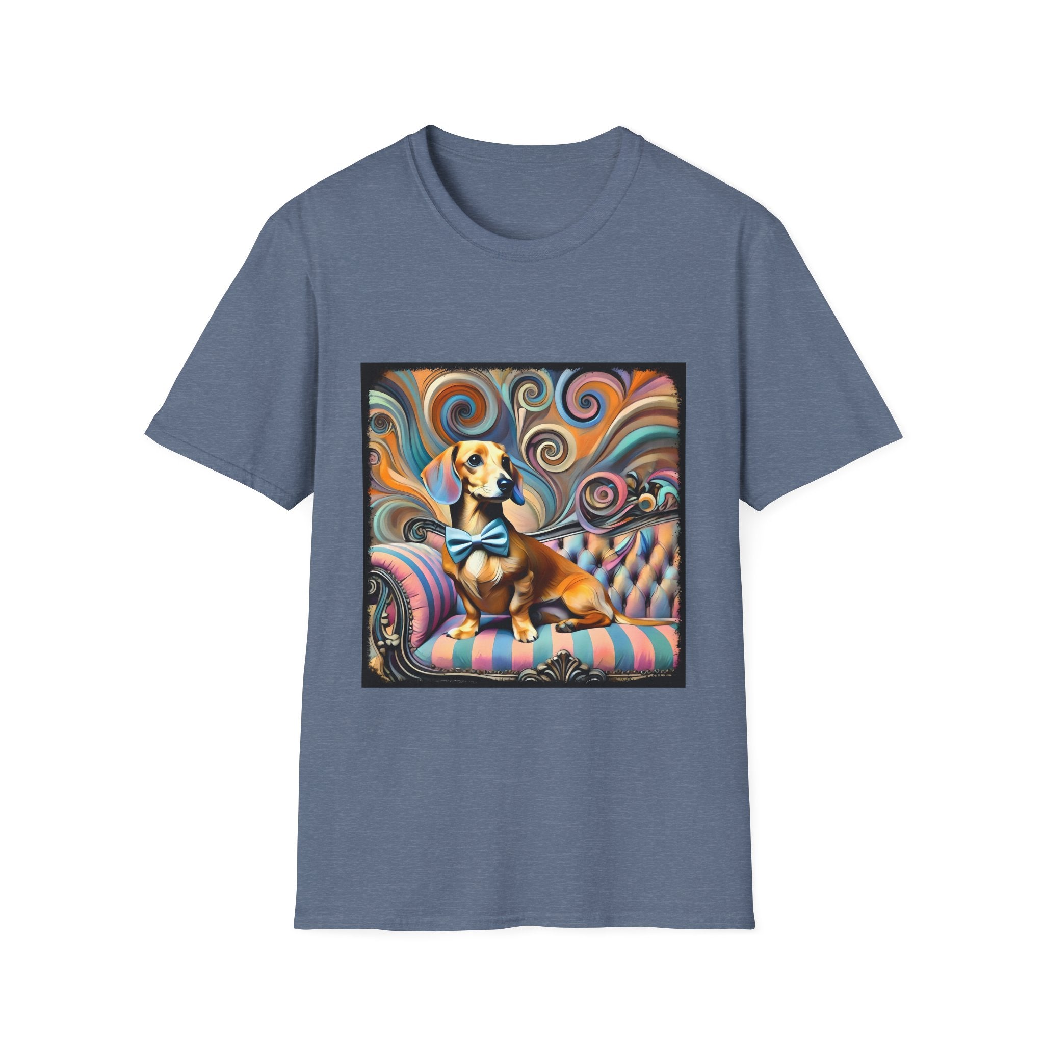 Dachshund Warm Swirl | Unisex Dog T-Shirt