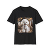 Bichon Frise Friendly Flier | Unisex Dog T-Shirt