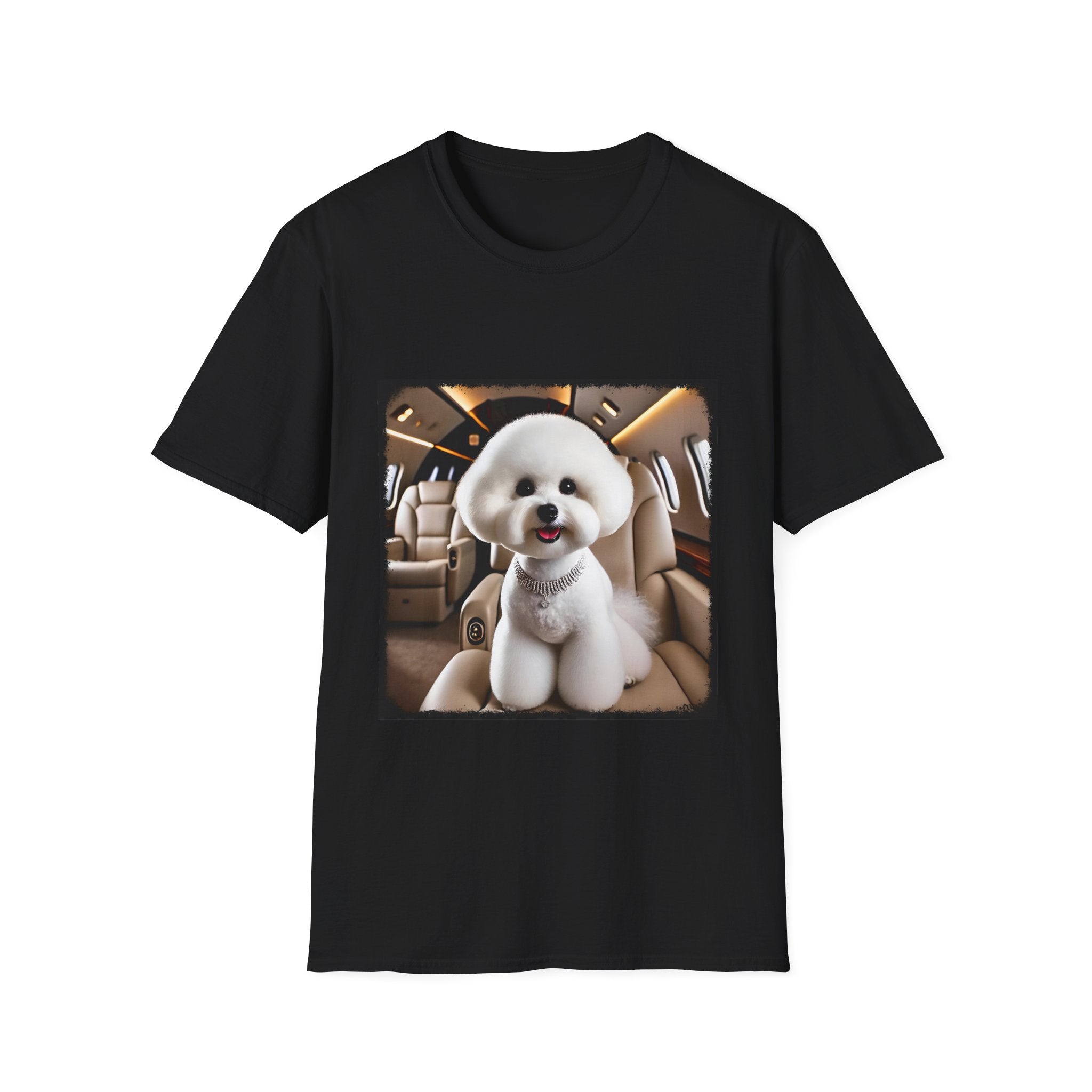 Bichon Frise Friendly Flier | Unisex Dog T-Shirt