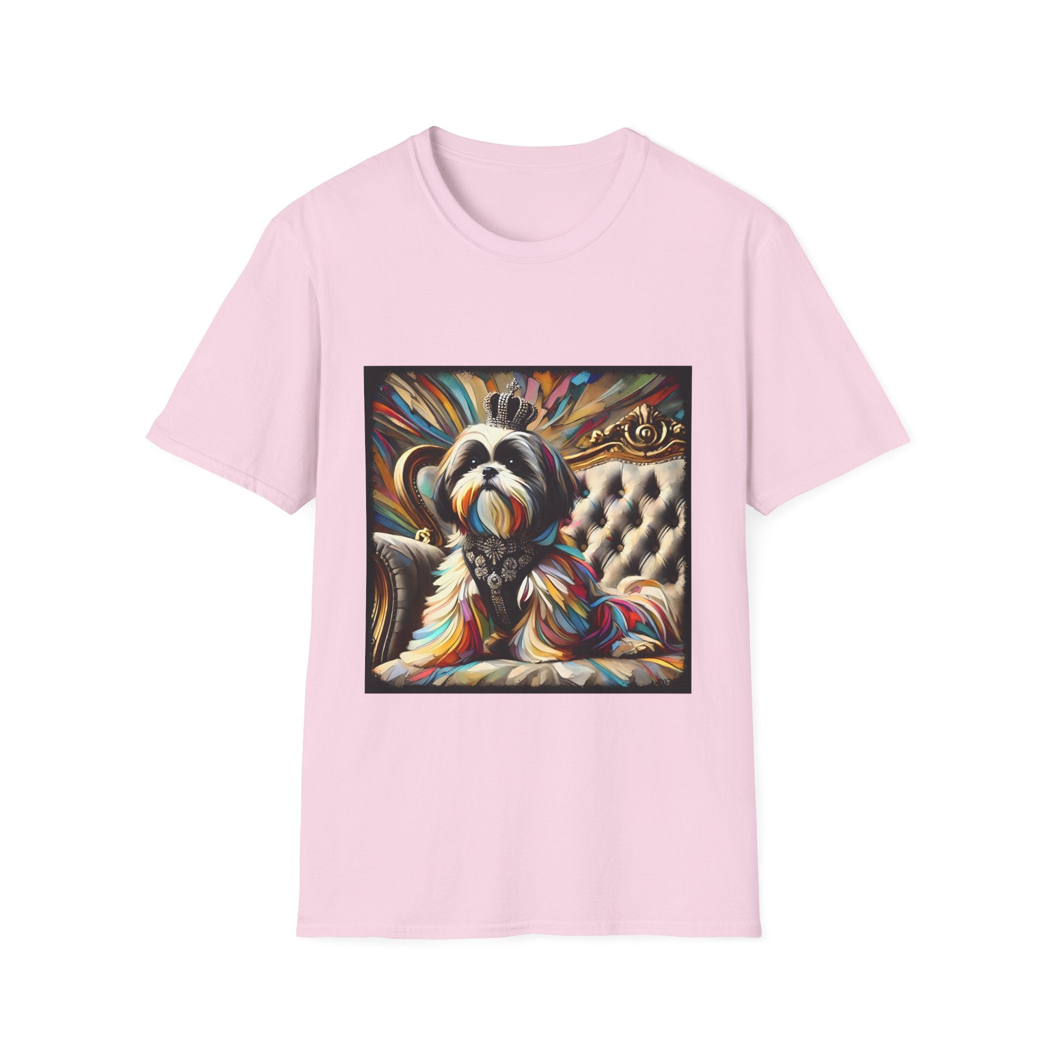 Shih Tzu Diamond Crown Classic | Unisex Dog T-Shirt