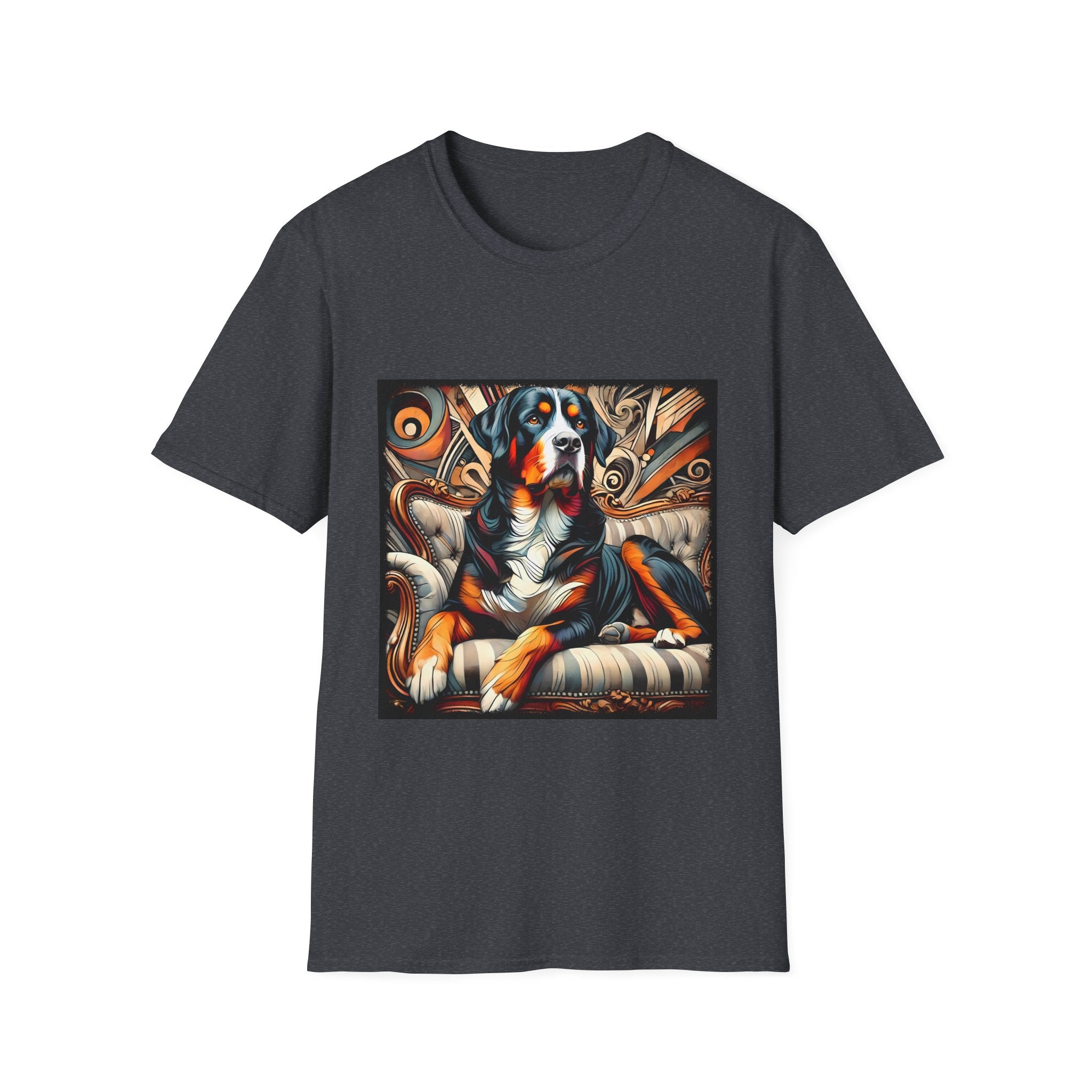 Swiss Mountain Dog Warm Rebel | Unisex Dog T-Shirt