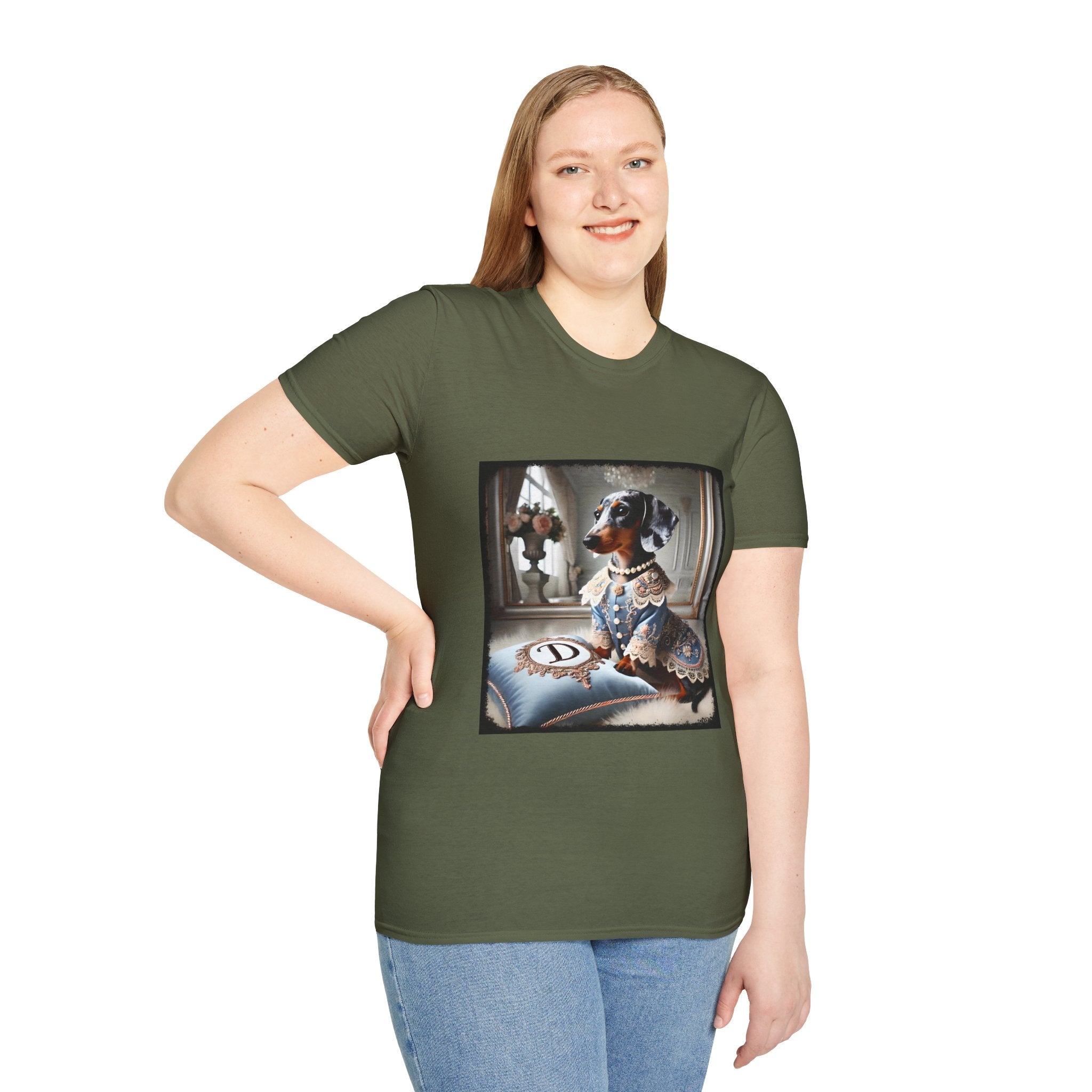 Dachshund Glamour Chic | Unisex Dog T-Shirt